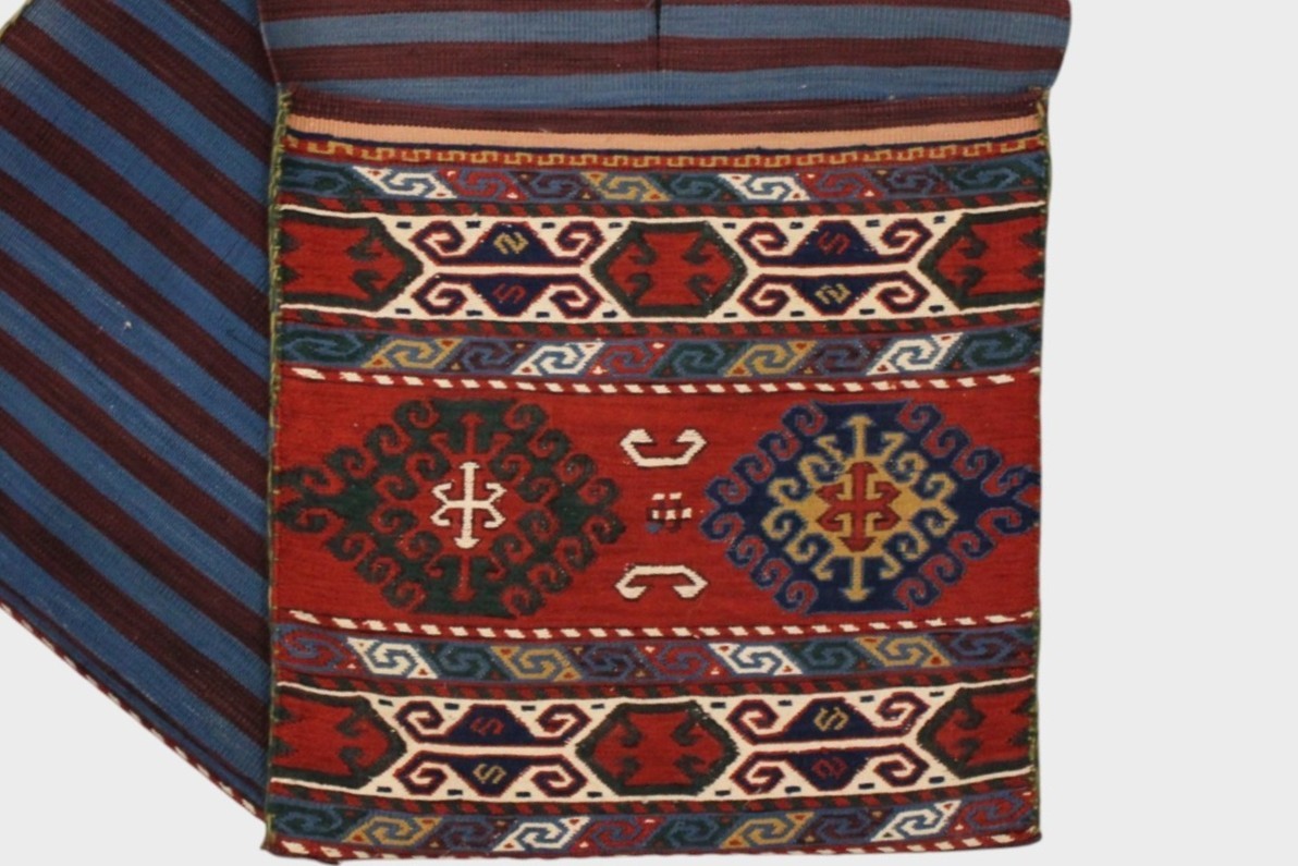 KHH 003  Authentic Avşar Saddle Bag  