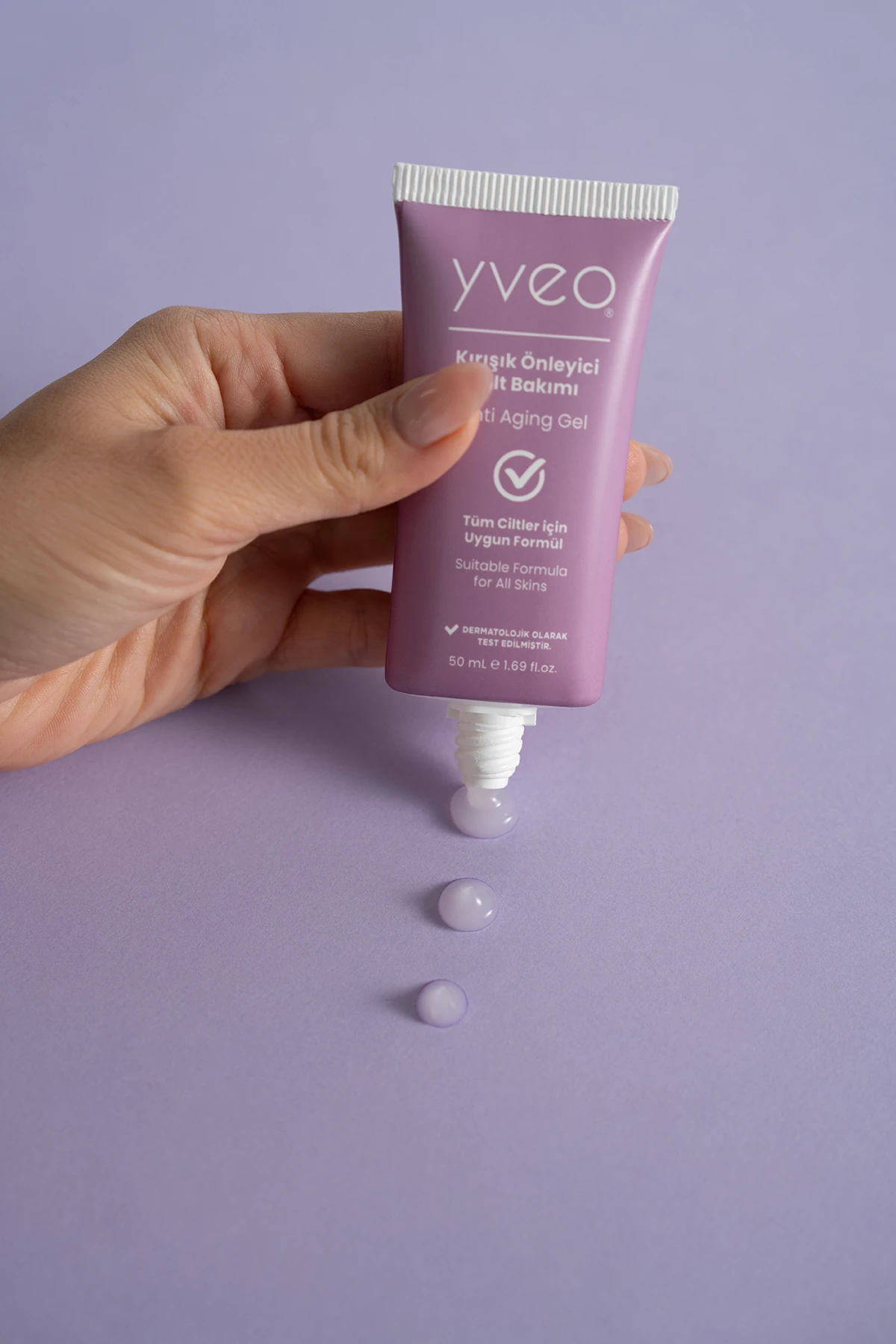 Anti Aging Gel Kırışıklık Önleyici Cilt Bakımı (50 ml)