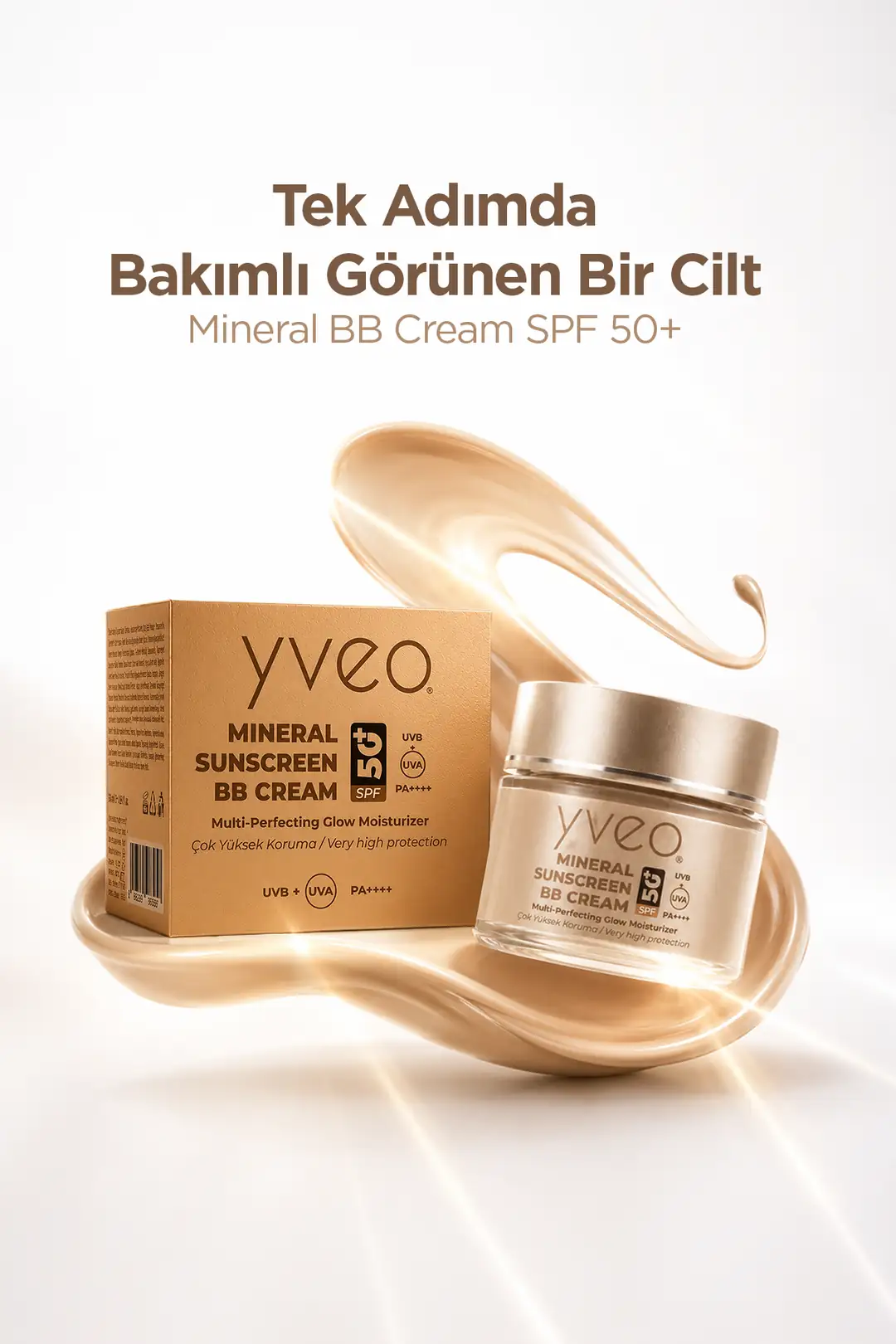 YVEO Mineral Sunscreen BB Cream