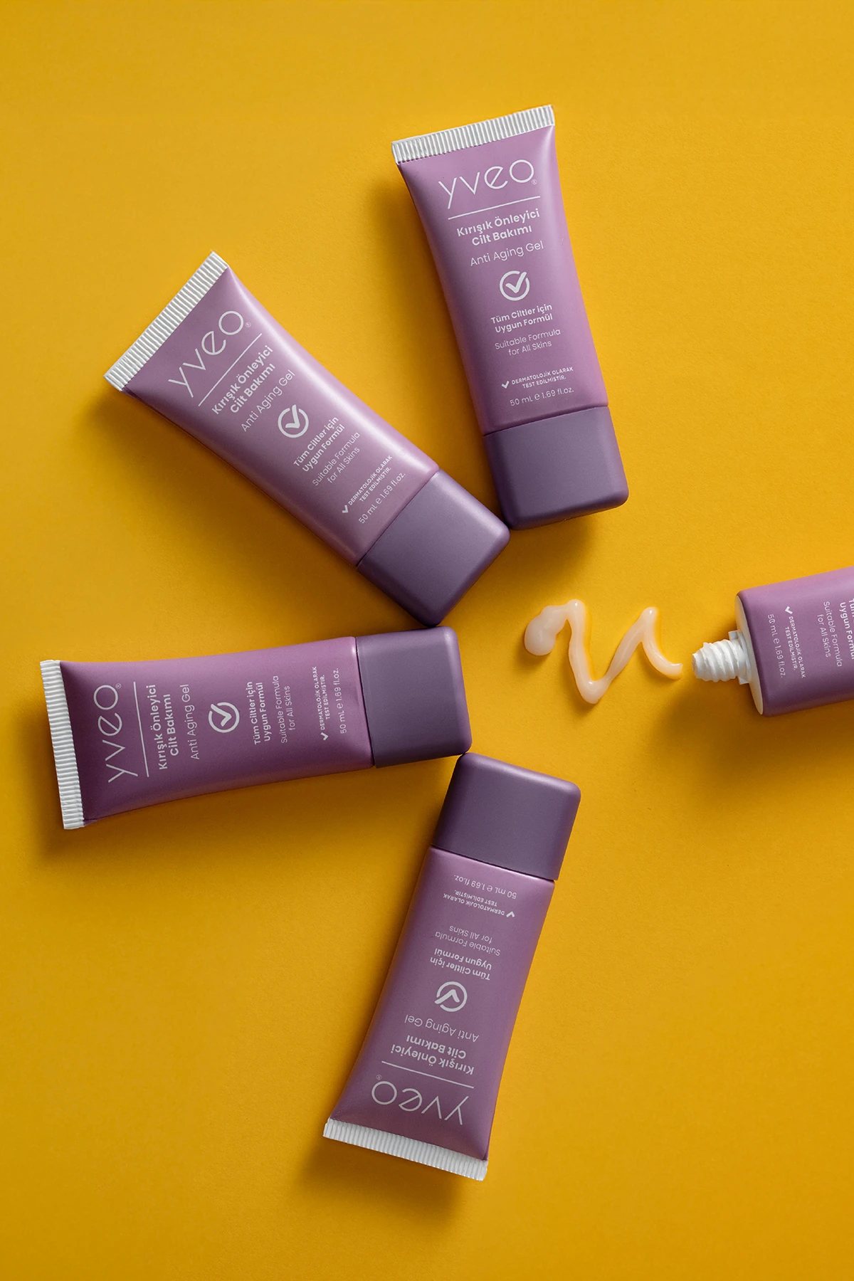 Anti Aging Gel Kırışıklık Önleyici Cilt Bakımı (50 ml)