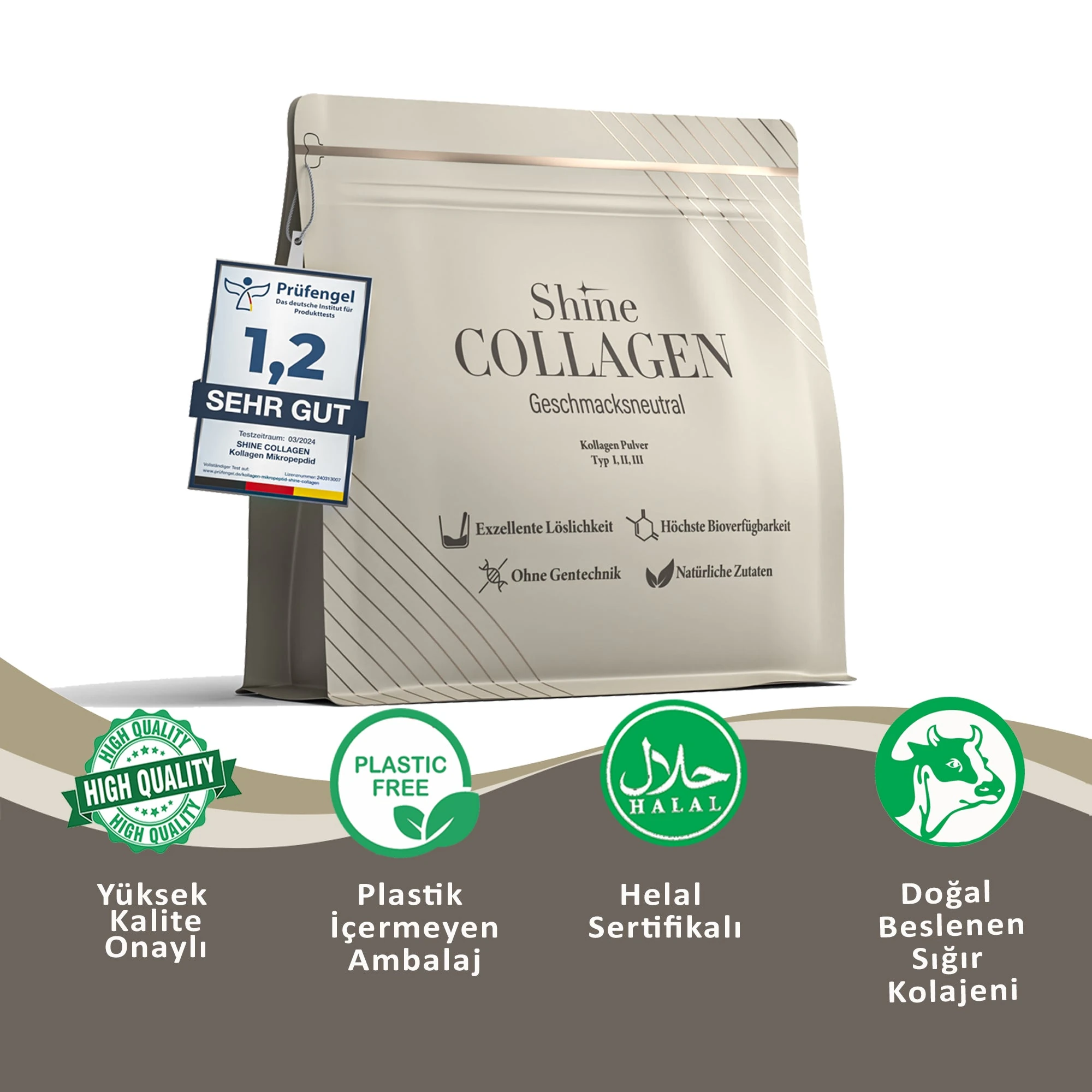 collagen yuksek kaliteli 800gr toz kolajen seti 100 dogal tip 1 2 3 collagen beauty