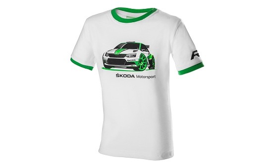 000084220L 084- SKODA Çocuk Tişörtü Motorsport