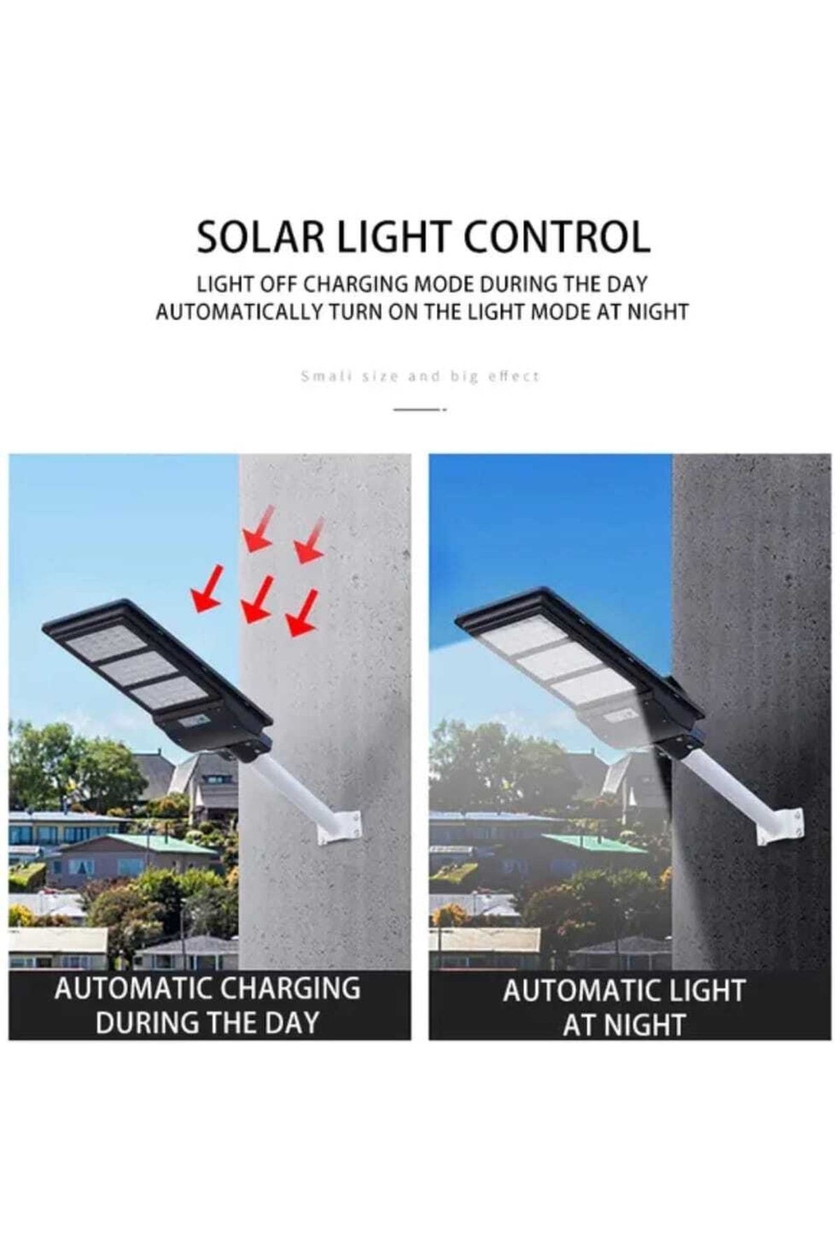 60w Güneş Enerjili Bahçe-park Lambası (su Geçirmez Led)