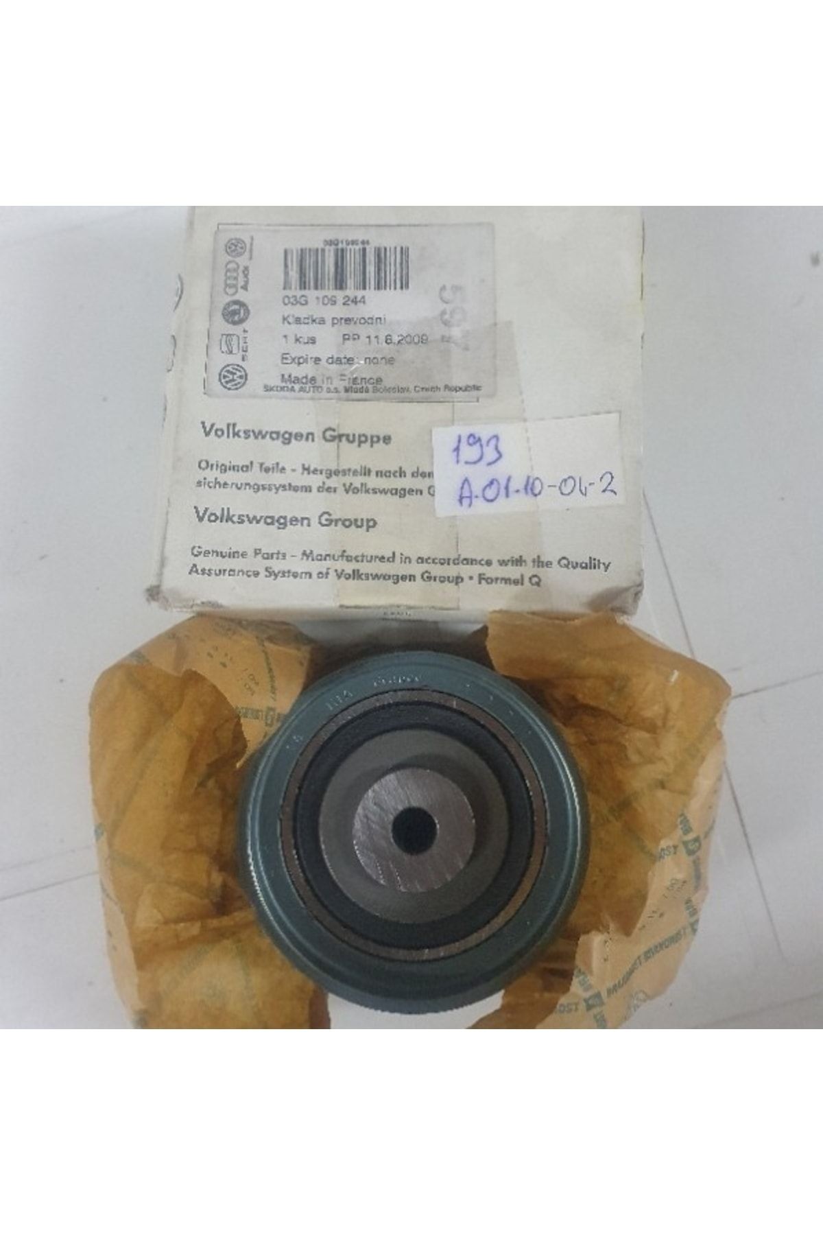 03g109244 Triger Gergi Rulmanı Caddy-golf 5-6-jetta-passat Oem Uyumlu