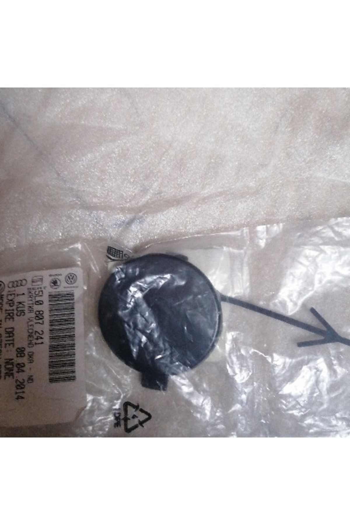 5l0807241 Kapak,çekme Kancası Ön Skoda Yeti Orjinal