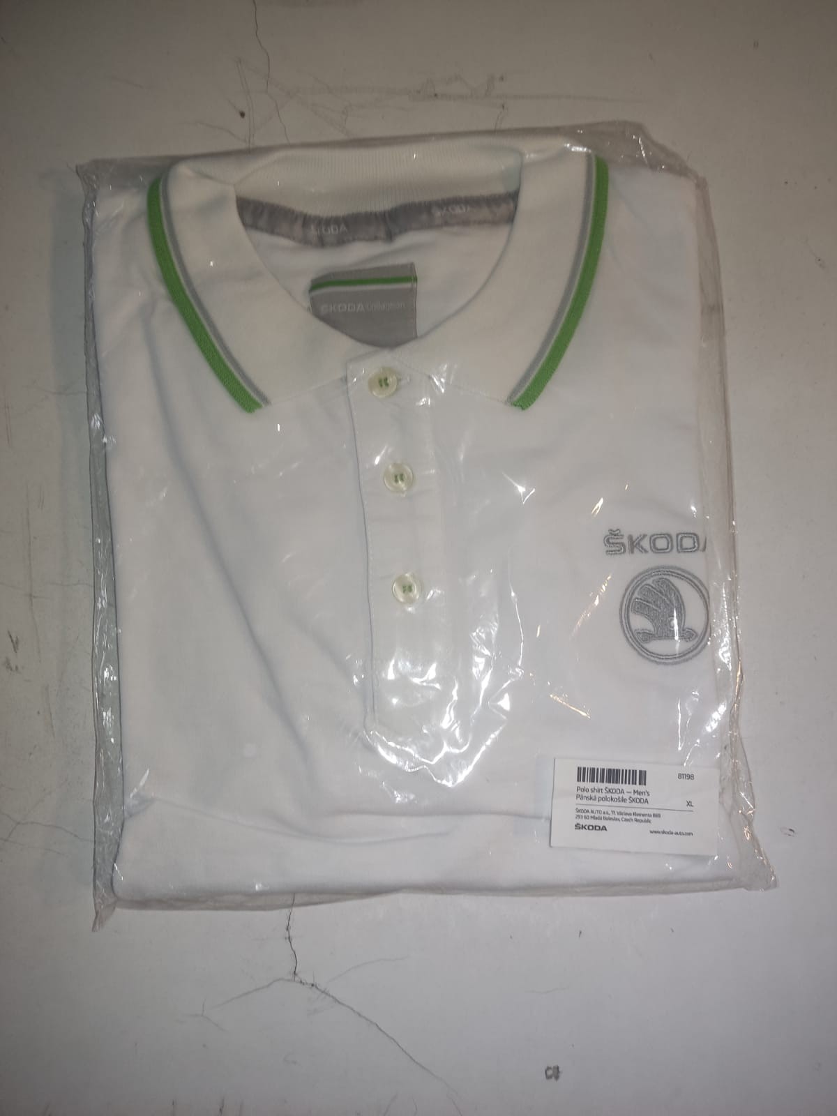 81199- SKODA KADIN BEYAZ POLO T-SHIRT