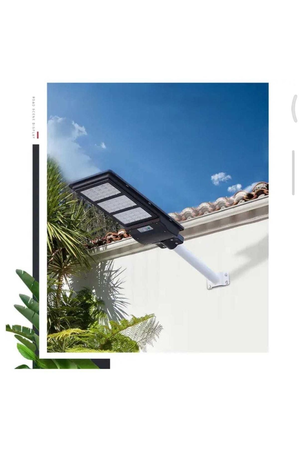 60w Güneş Enerjili Bahçe-park Lambası (su Geçirmez Led)