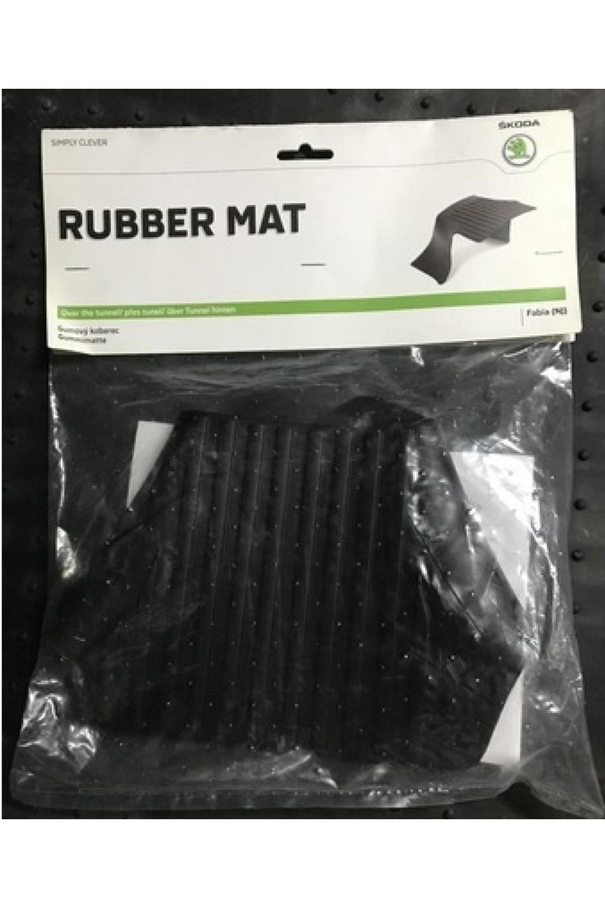 Kauçuk Tünel Paspas Fabıa Polo Rapıd Citigo 6v0061580 Oem