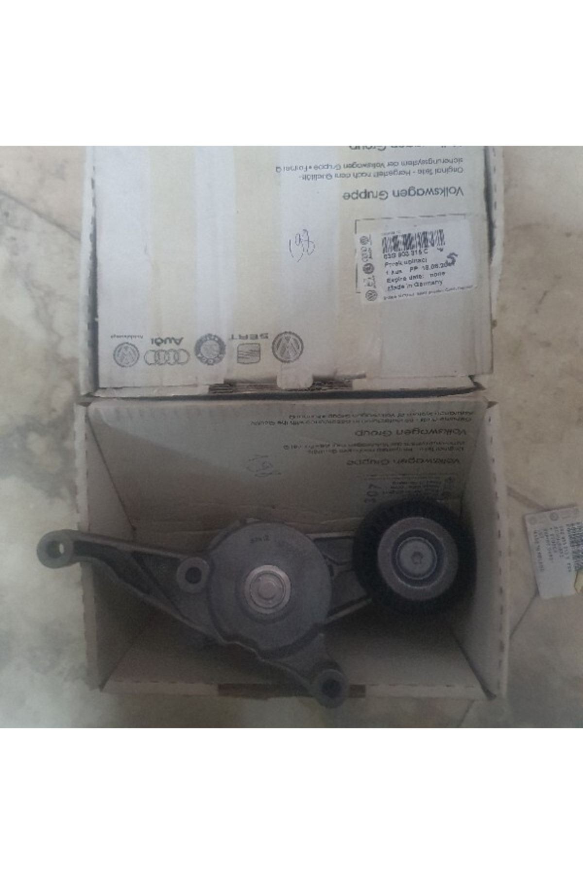 Orijinal Vw Cady Kütüklü Alternatör Gergi Rulmanı 03g903315c
