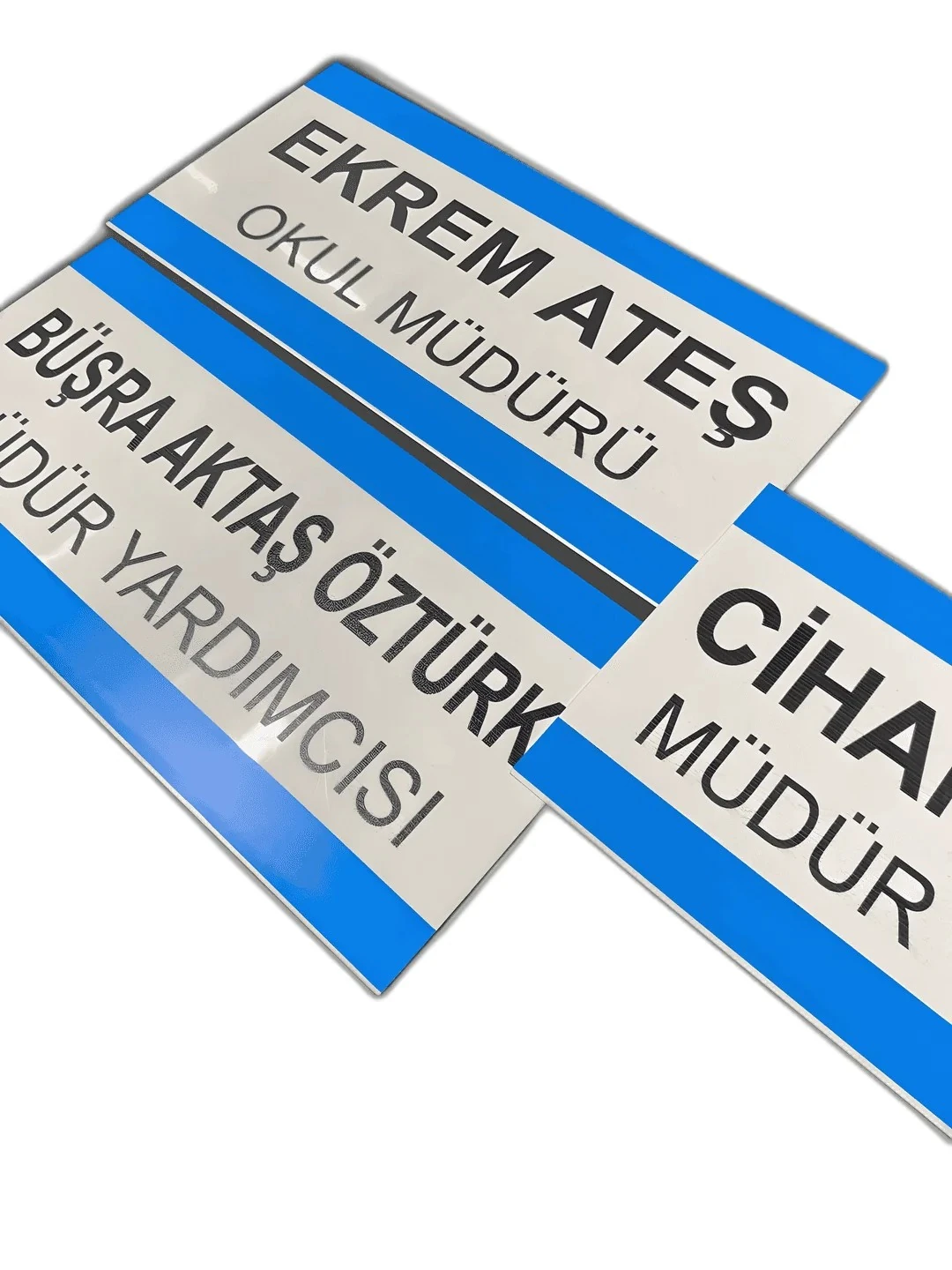 Sınıf ve Derslik Kapı İsimlikleri