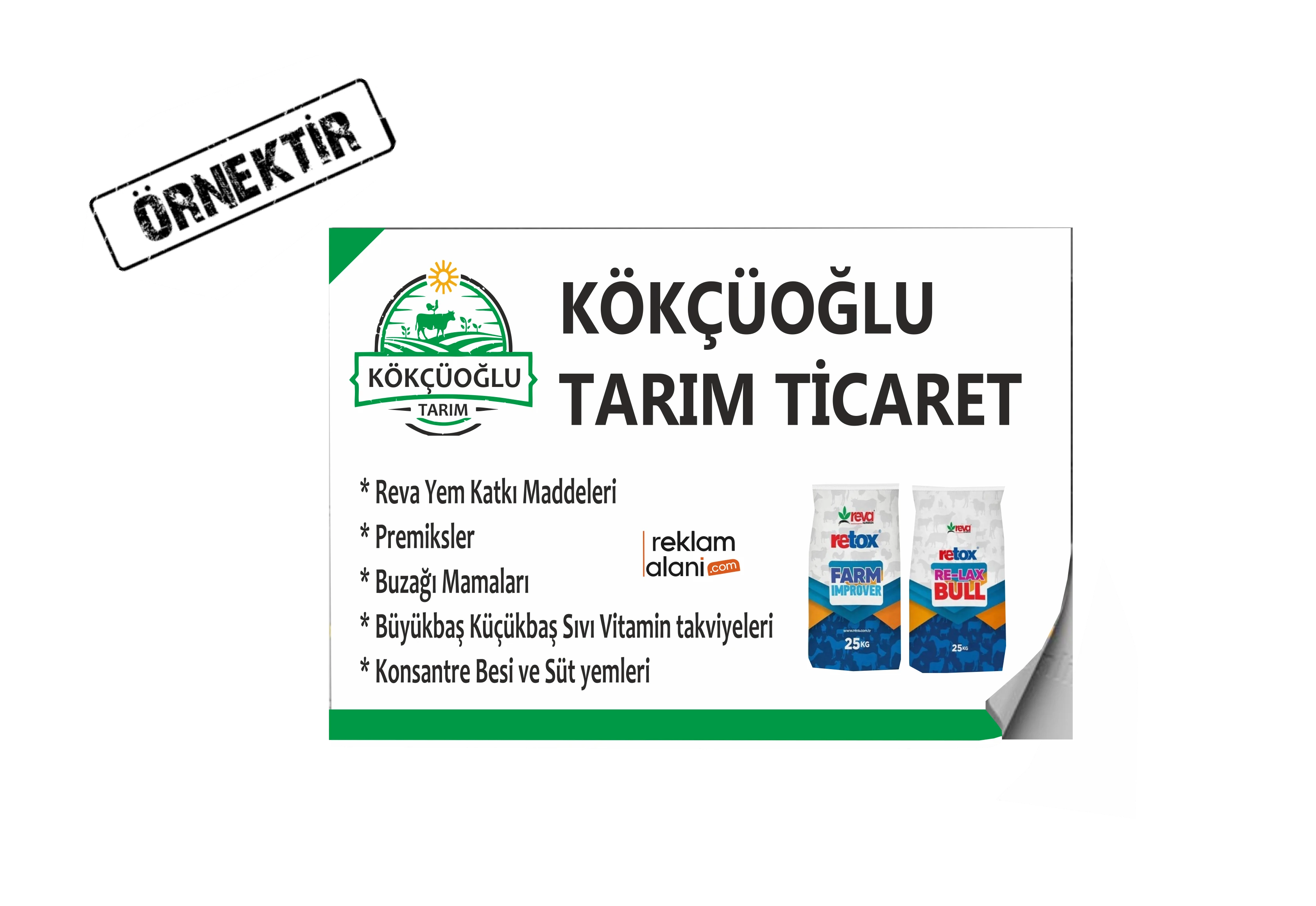 Yapışkanlı Folyo Etiket Sticker (20cmx14cm)