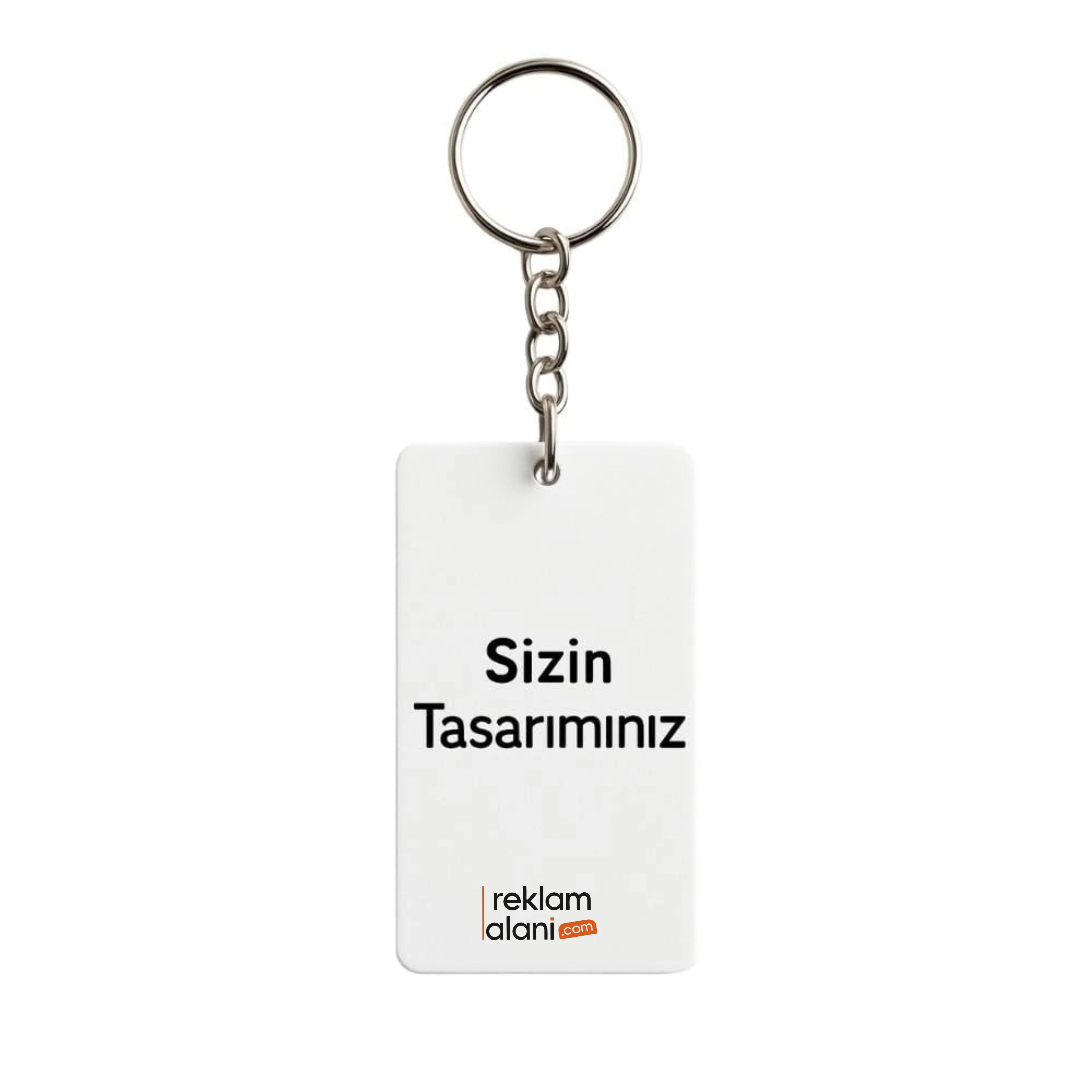 Baskılı Pvc Kare Anahtarlık