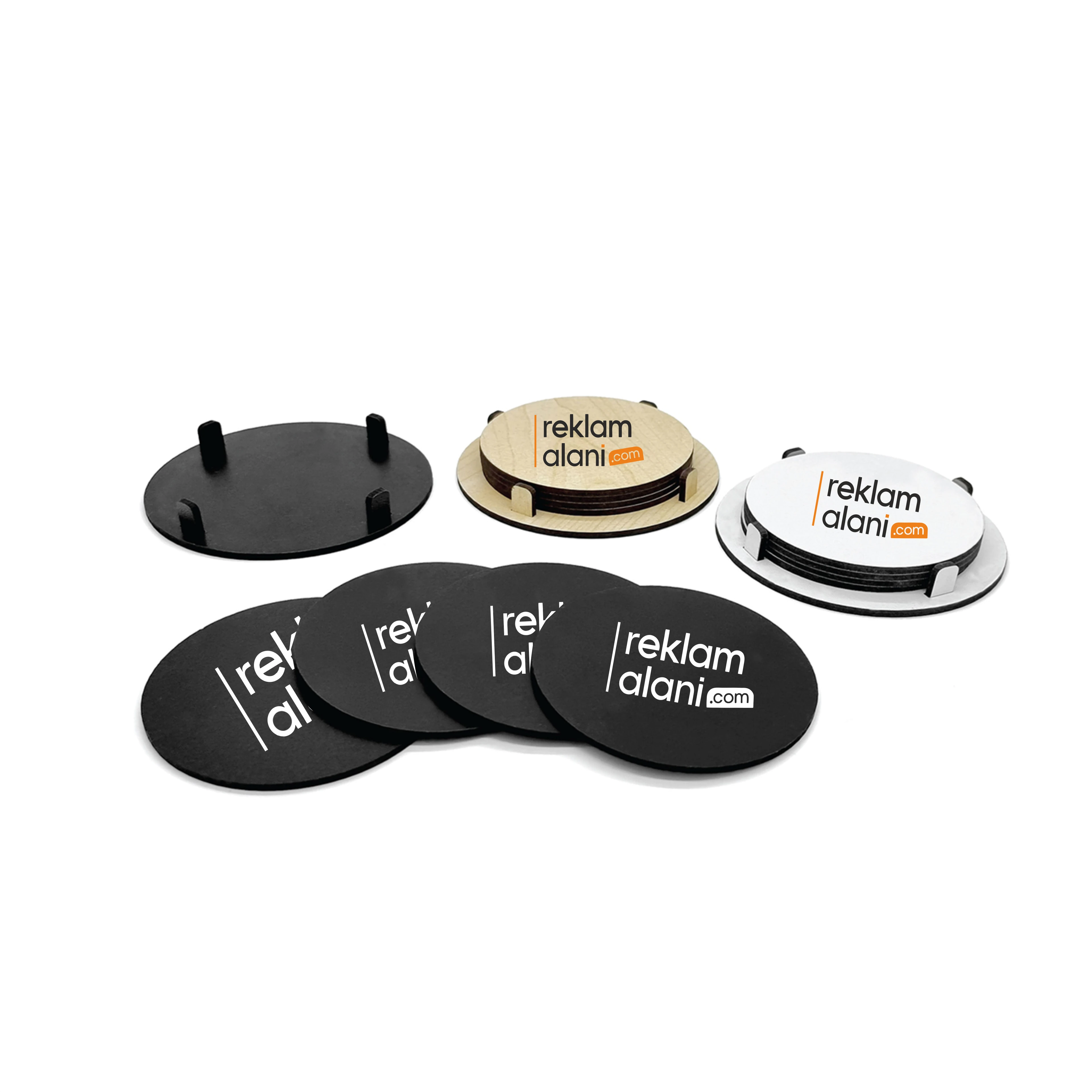 Logo Baskılı Bardak Altı Seti - #1052