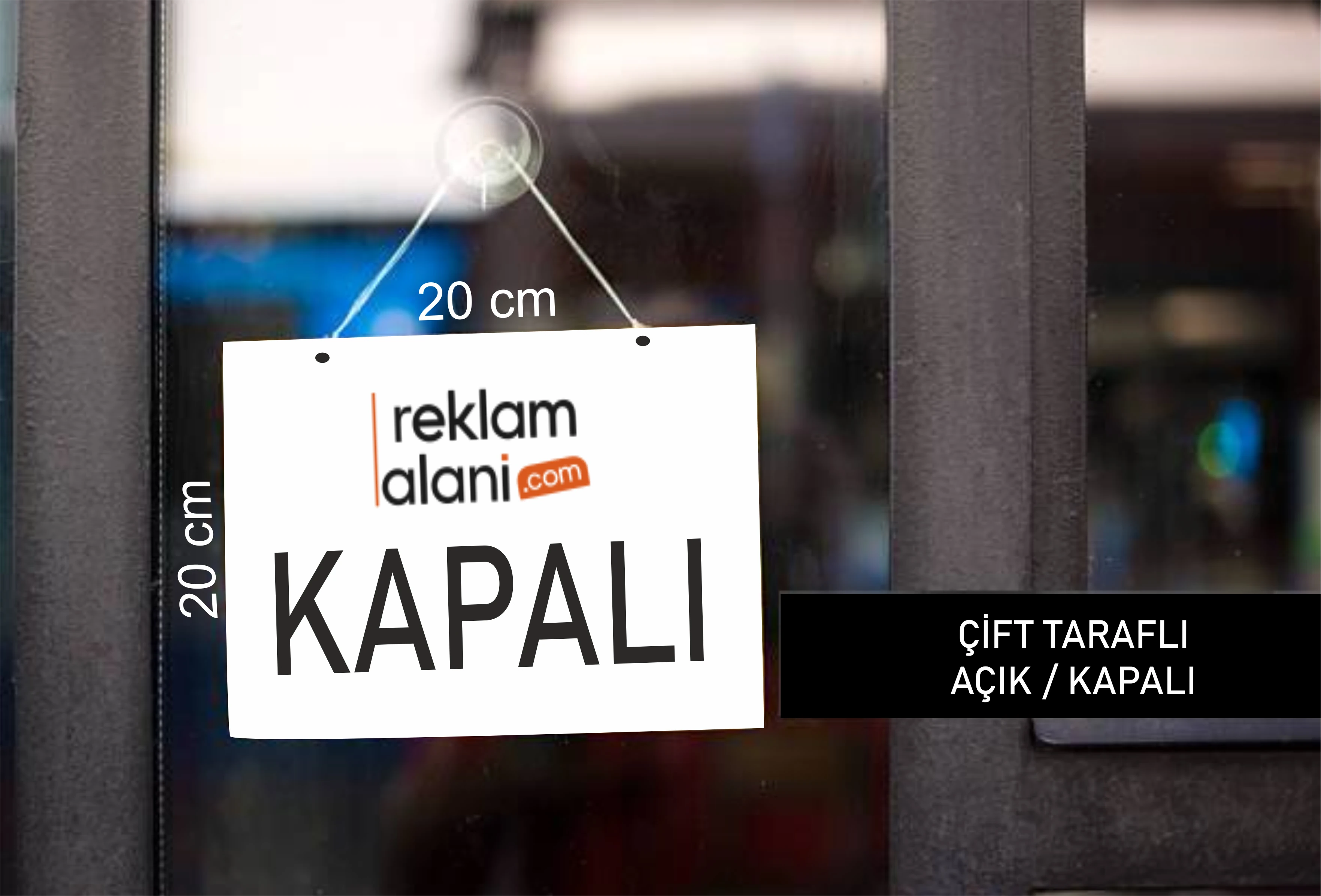 Cafe, Restoran, Büfe Kapı Duvar Pano Karşılama Kapı Tabelası