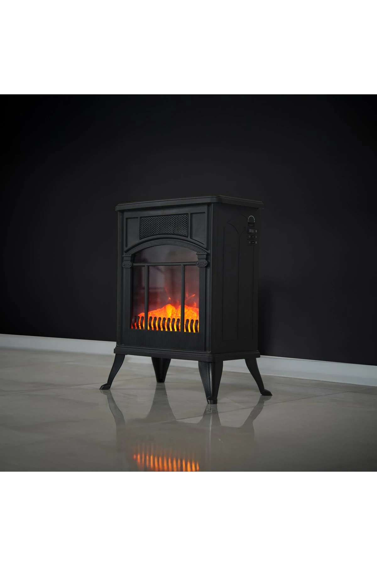 DLC CASTELLE AYAKLI ŞÖMİNE 1900 WATT