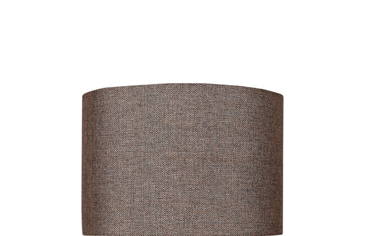 Abajur Şapkası Kahve 18cm