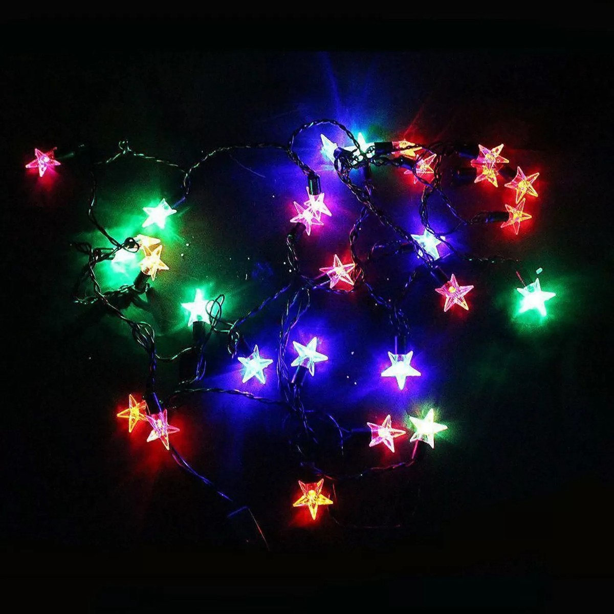 Yılbaşı Isık 28 Led Rgb Yıldız