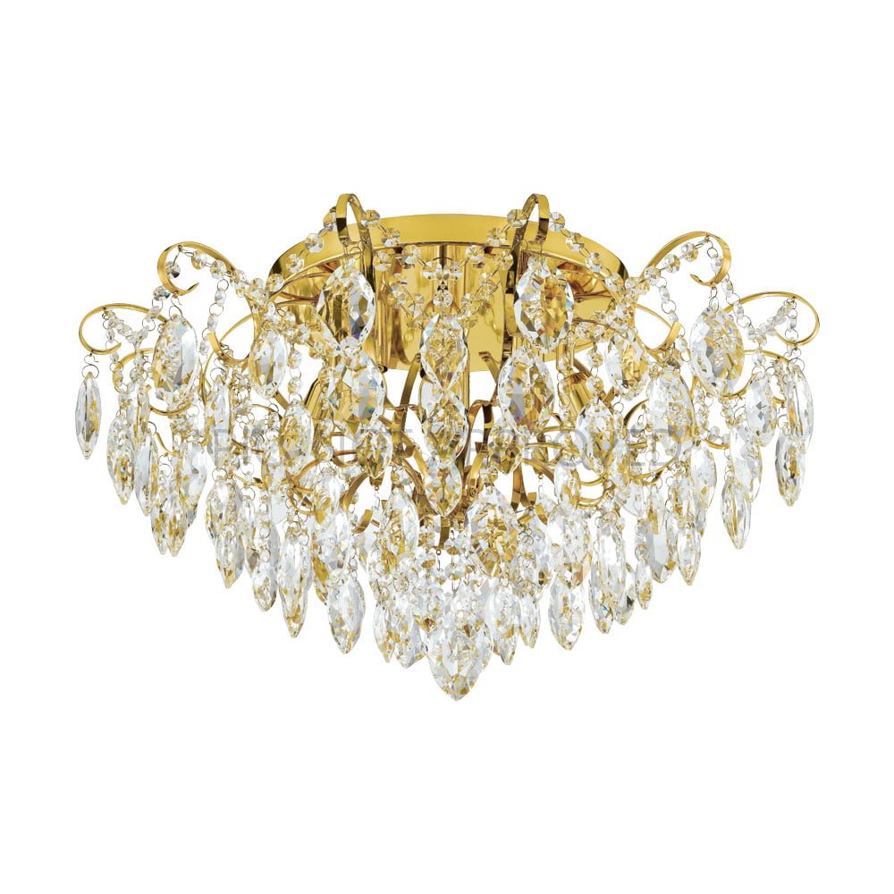 Eglo 39602 FENOULLET Kristal Taşlı Tavan Armatürü