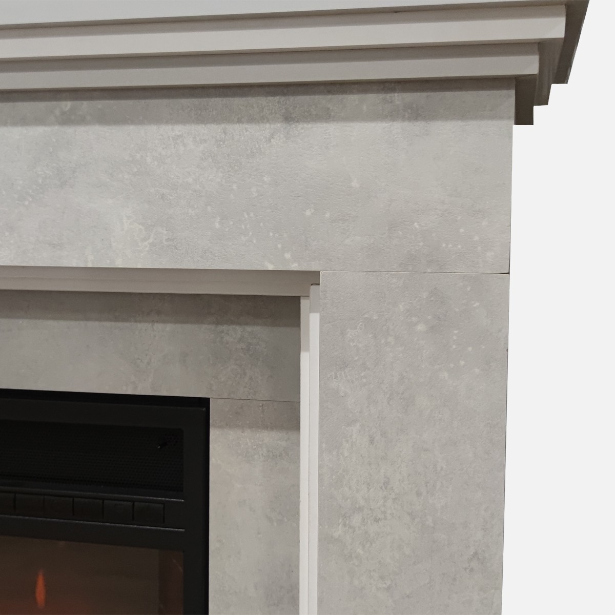 DLC Retro Desenli Şömine 1800w If34