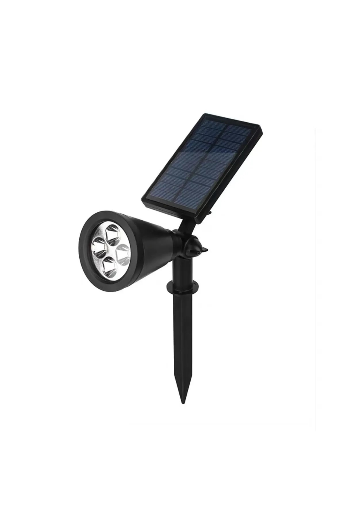 Dlc Solar Çim Saplama Spot Yeşil Işık 4 Led