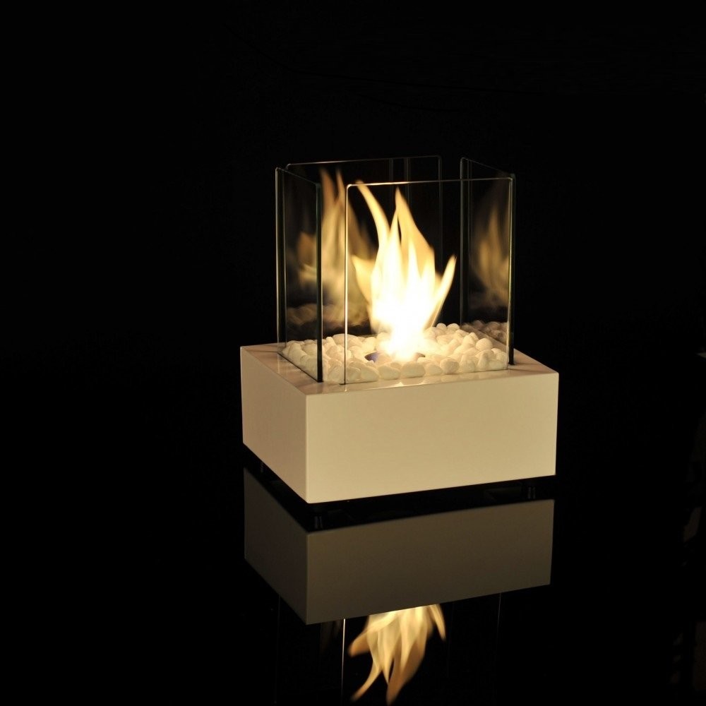 Mini Elegance Starfire Bioethanol Şömine Beyaz