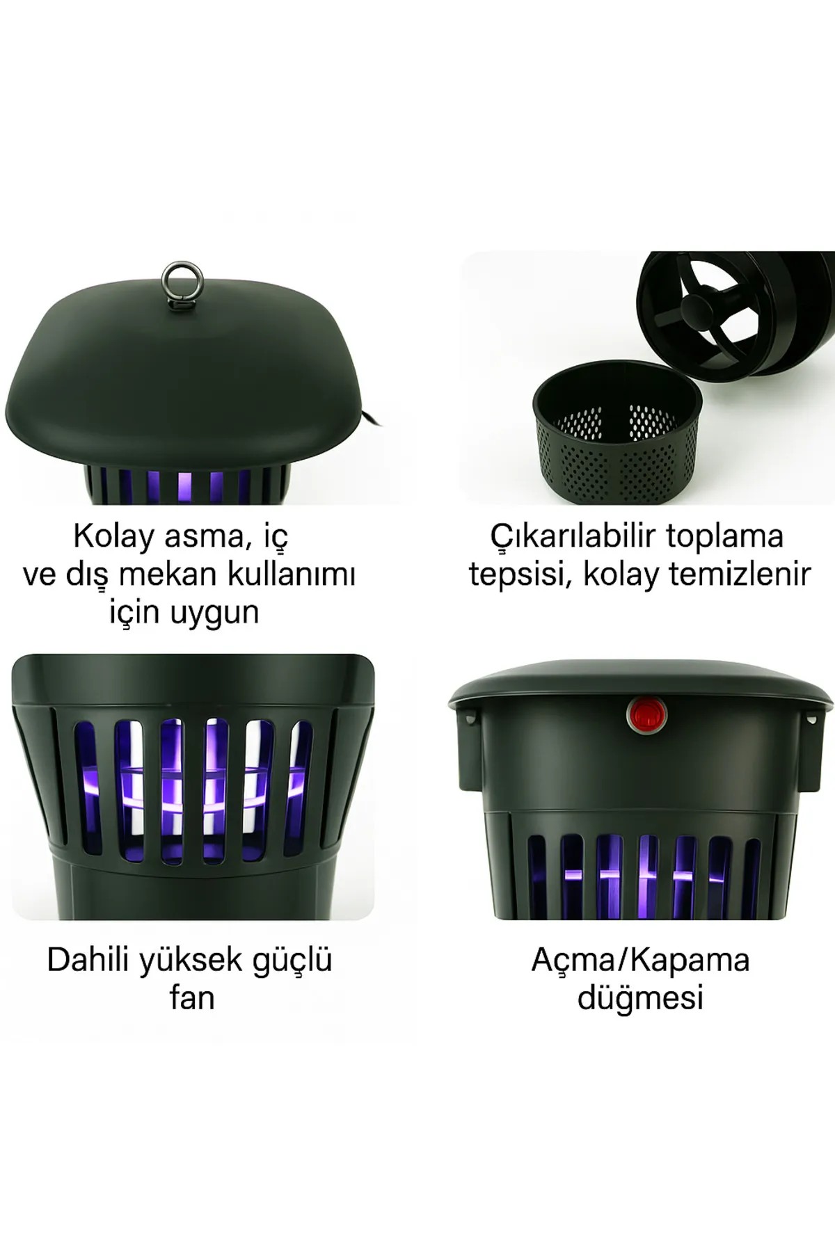 Dlc Fanlı 5 Watt Sinek Öldürücü Led