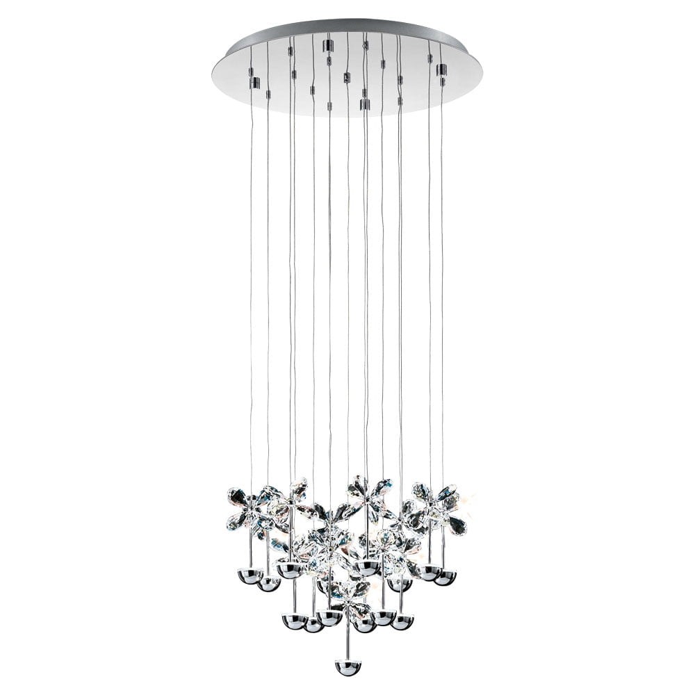 Eglo 93662 Pıanopolı Kristal Taşlı  Sarkıt-Avize