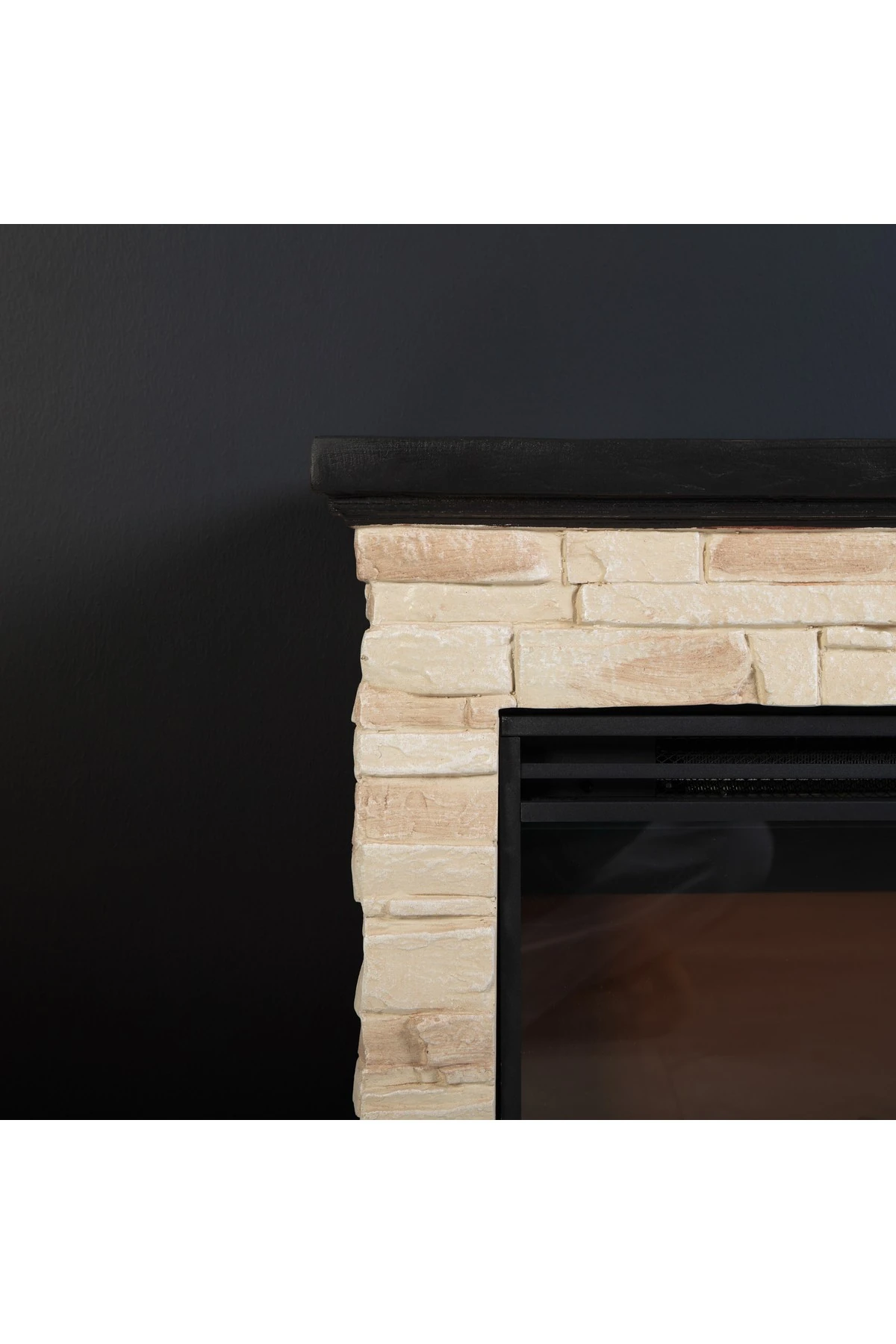 DLC CANYON POLİSTON ELEKTRİKLİ ŞÖMİNE 1800 WATT FANLI ISITICI