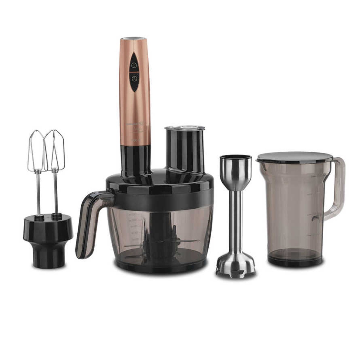 Korkmaz Vertex Multi Blender Set Rosa Gold