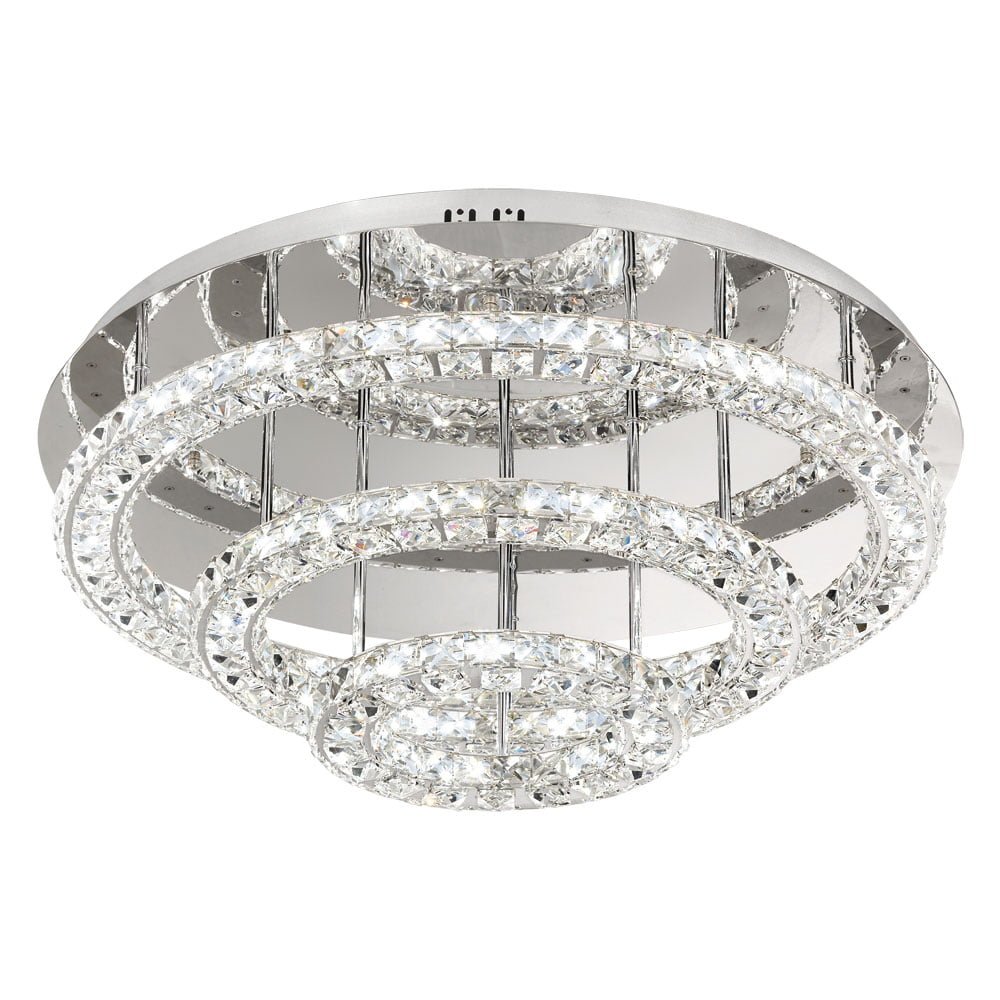 Eglo 39002 Tonerıa Kristal Taşlı  Tavan Armatürü