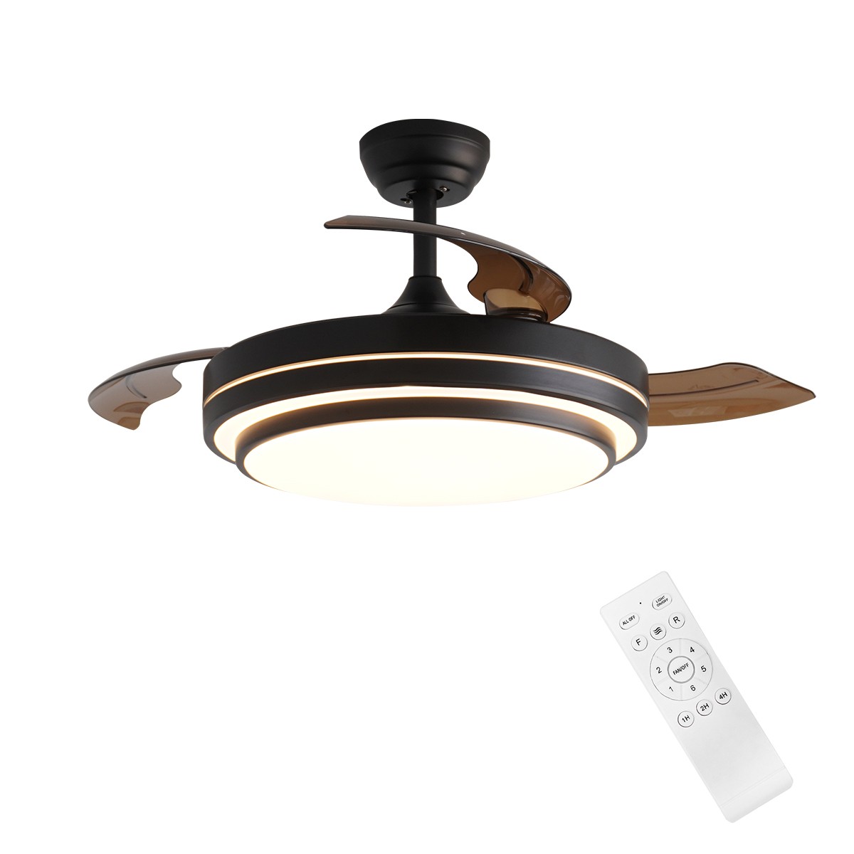 Dlc Vespero Led Tavan Vantilatörü Kumandalı 106 Cm