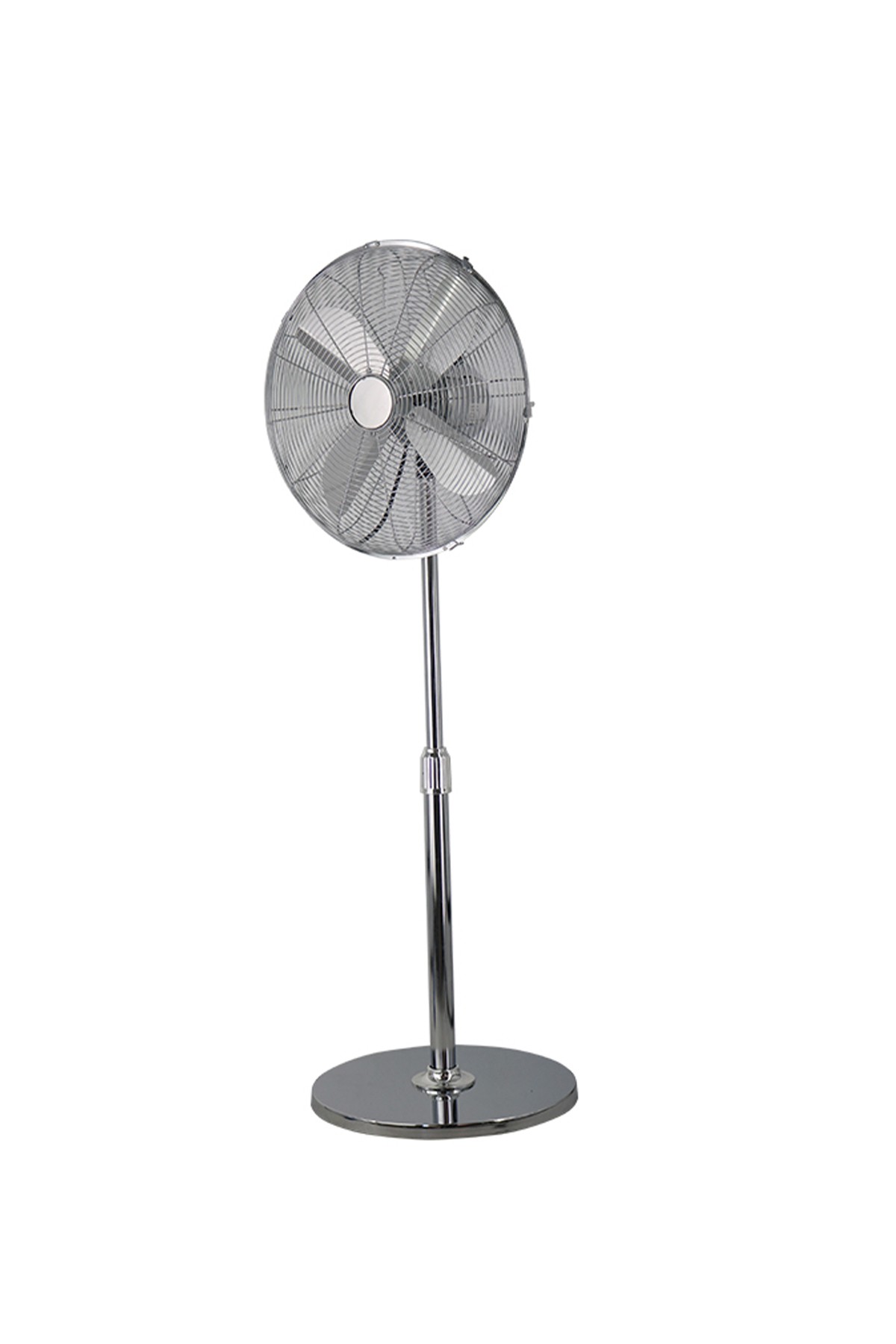 Dlc Metal Ayaklı Vantilatör 50 Watt Krom