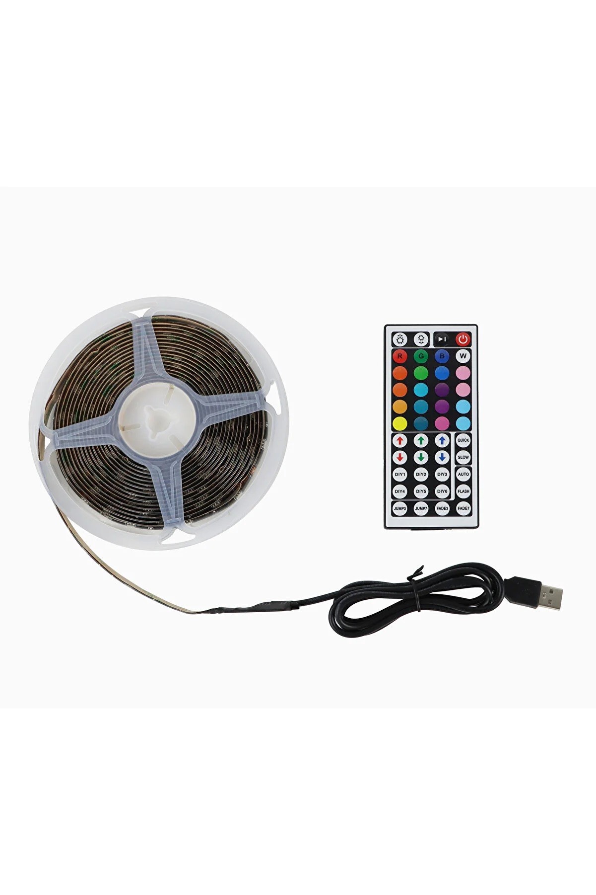 DLC 5 METRE RGB UZAKTAN KUMANDALI ŞERİT LED IP65