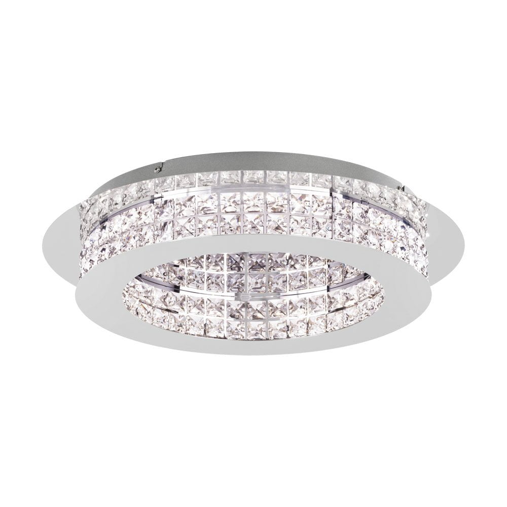Eglo 39401 Prıncıpe Kristal Taşlı  Tavan Armatürü