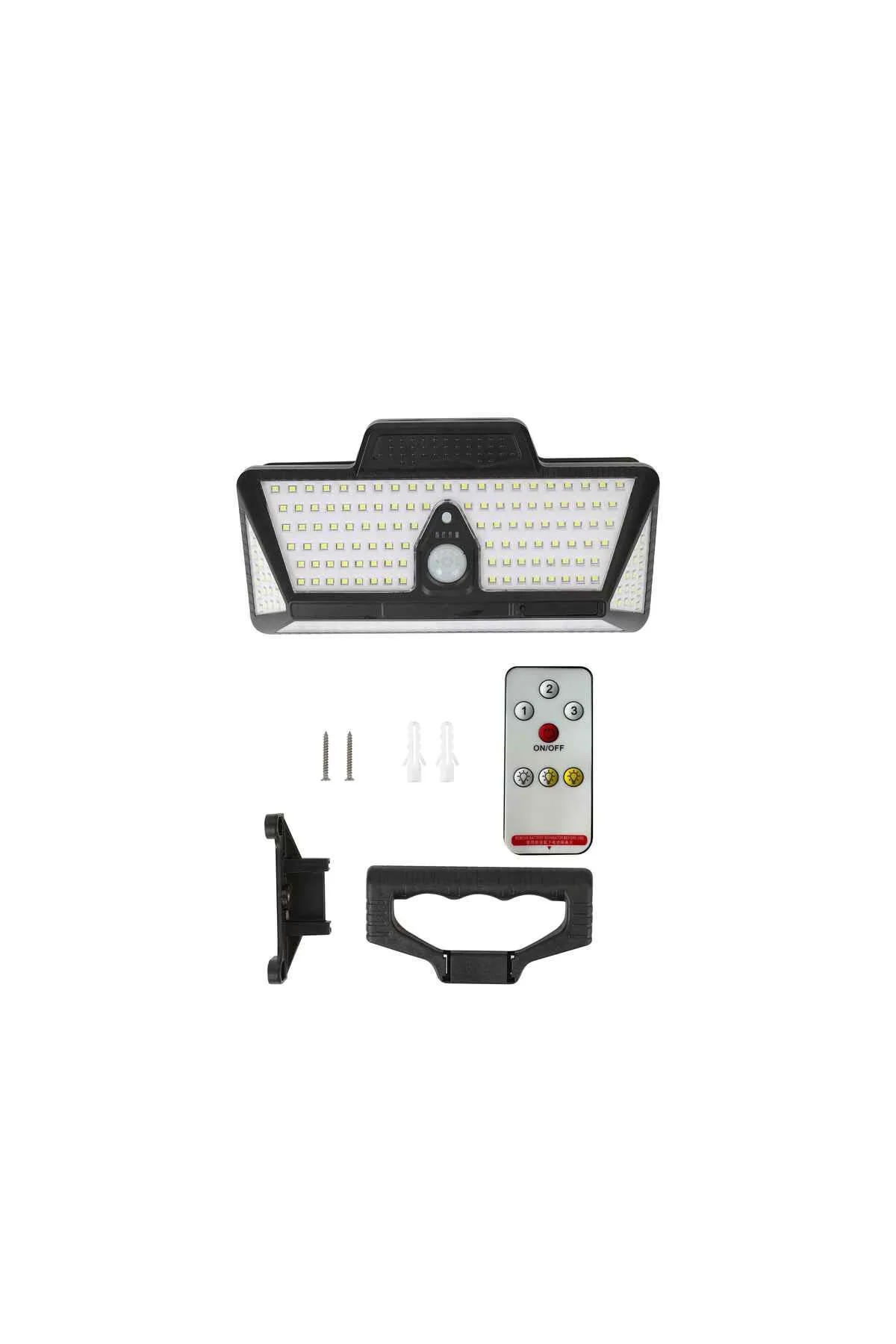 DLC UZAKTAN KUMANDALI ŞARJLI SOLAR APLİK 600LM