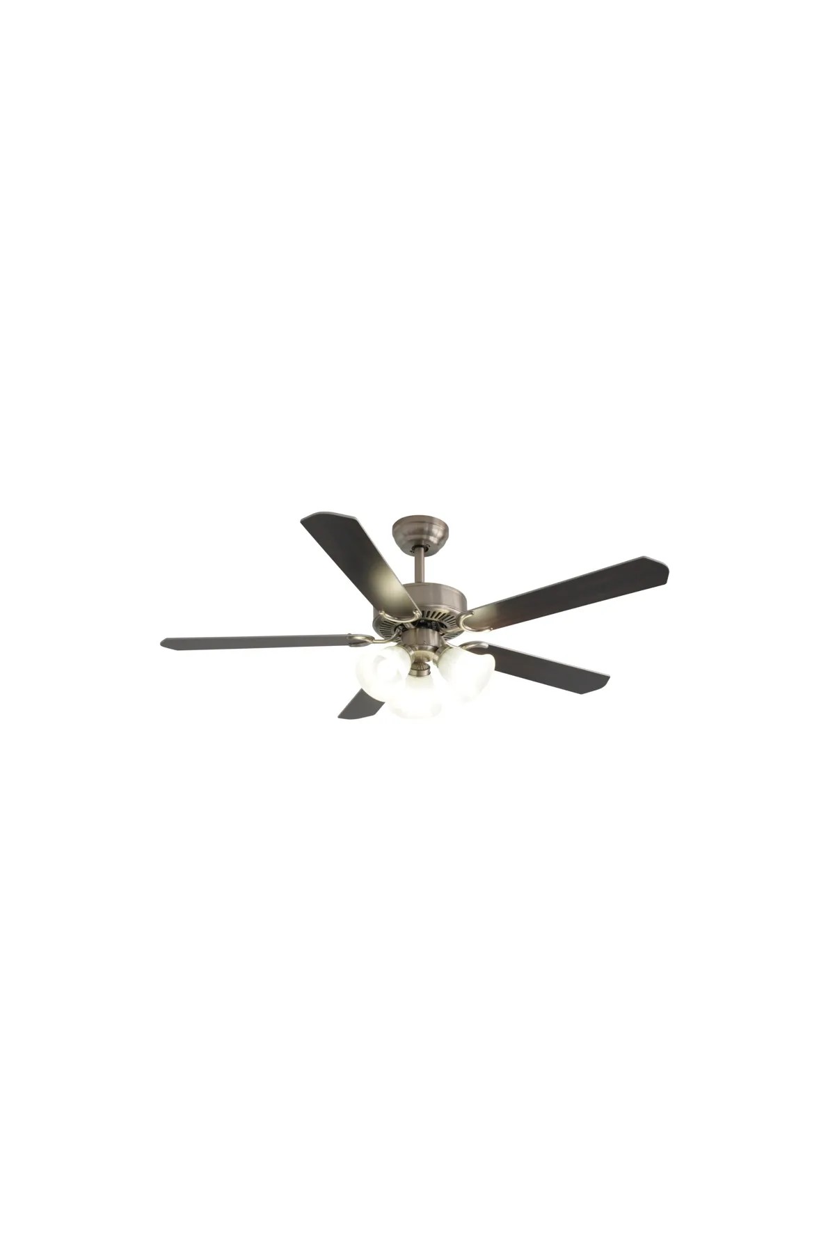 Dlc Brısote Mat Krom Tavan Vantilatörü 132Cm
