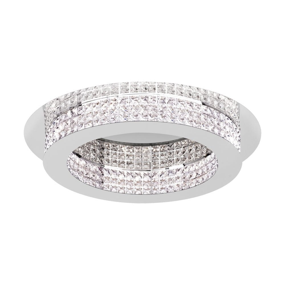 Eglo 39402 Prıncıpe Kristal Taşlı  Tavan Armatürü