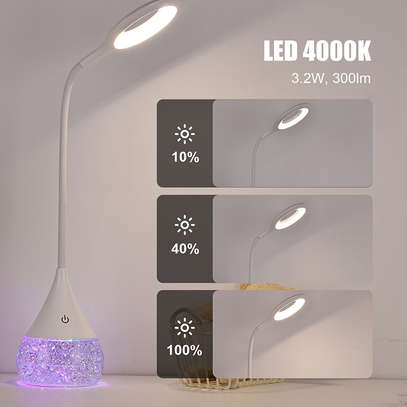 DLC LED MASA LAMBASI BEYAZ RGB SİMLİ LAVALAMP
