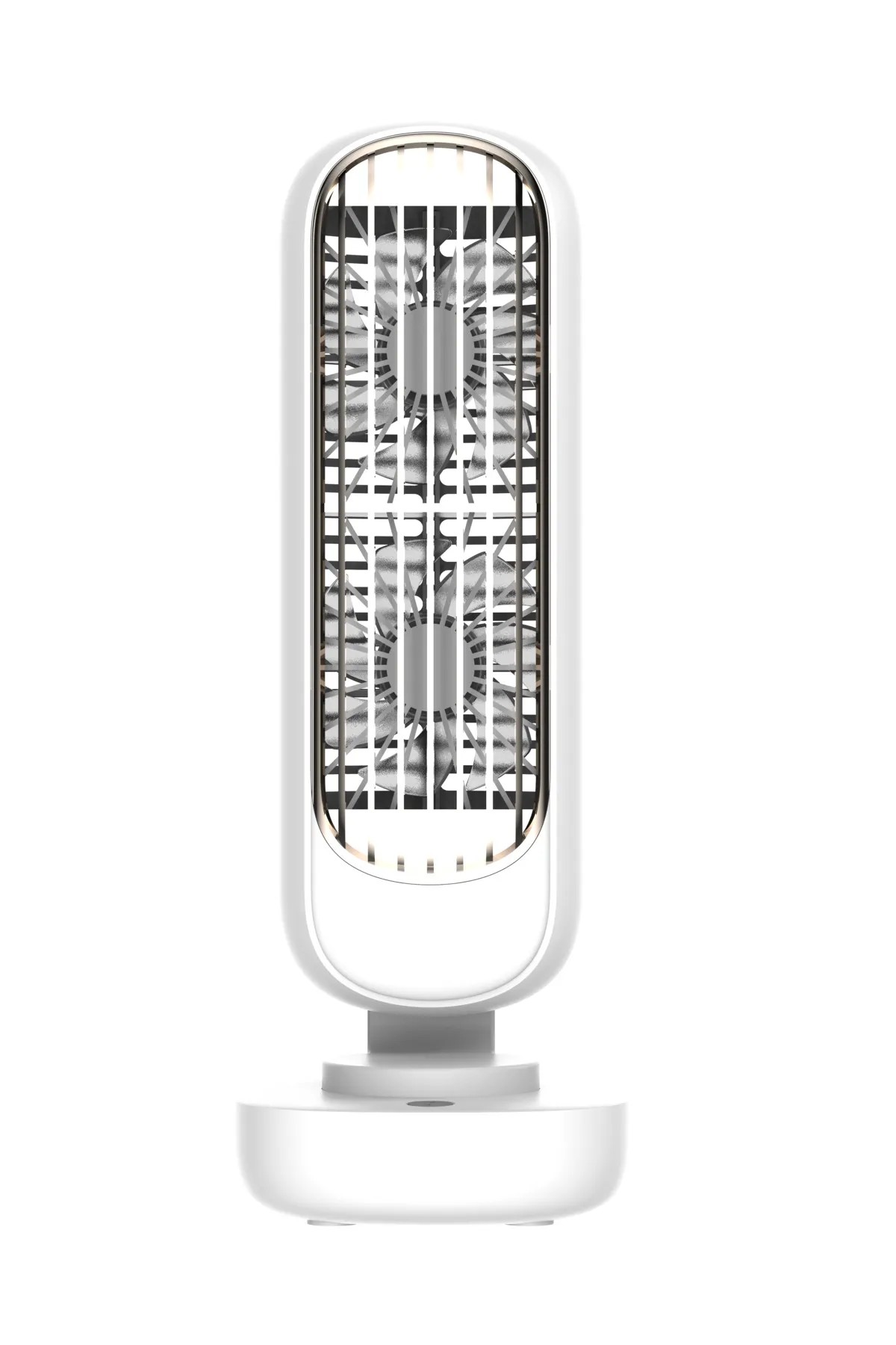Dlc Usb Şarjlı Vantilatör Çift Fan Beyaz Masaüstü