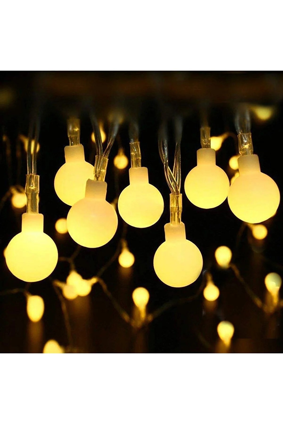 DlcSolar Top Işık 30 Led Sarı Işık