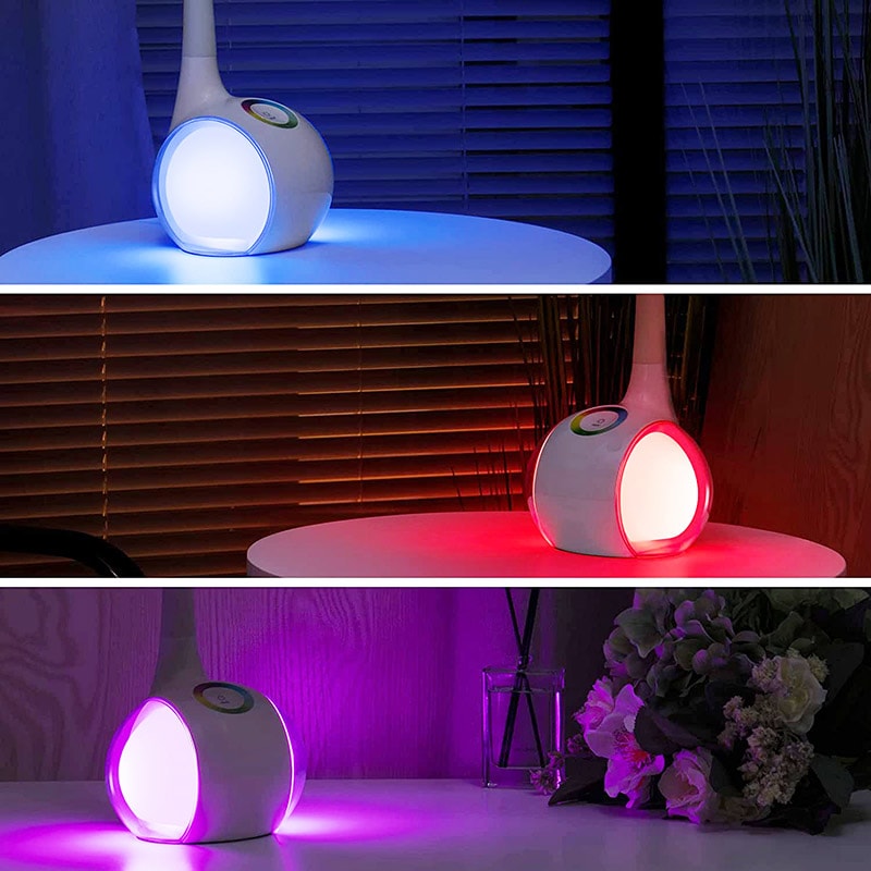 DLC LED MASA LAMBASI BEYAZ RGB FONKSİYONLU