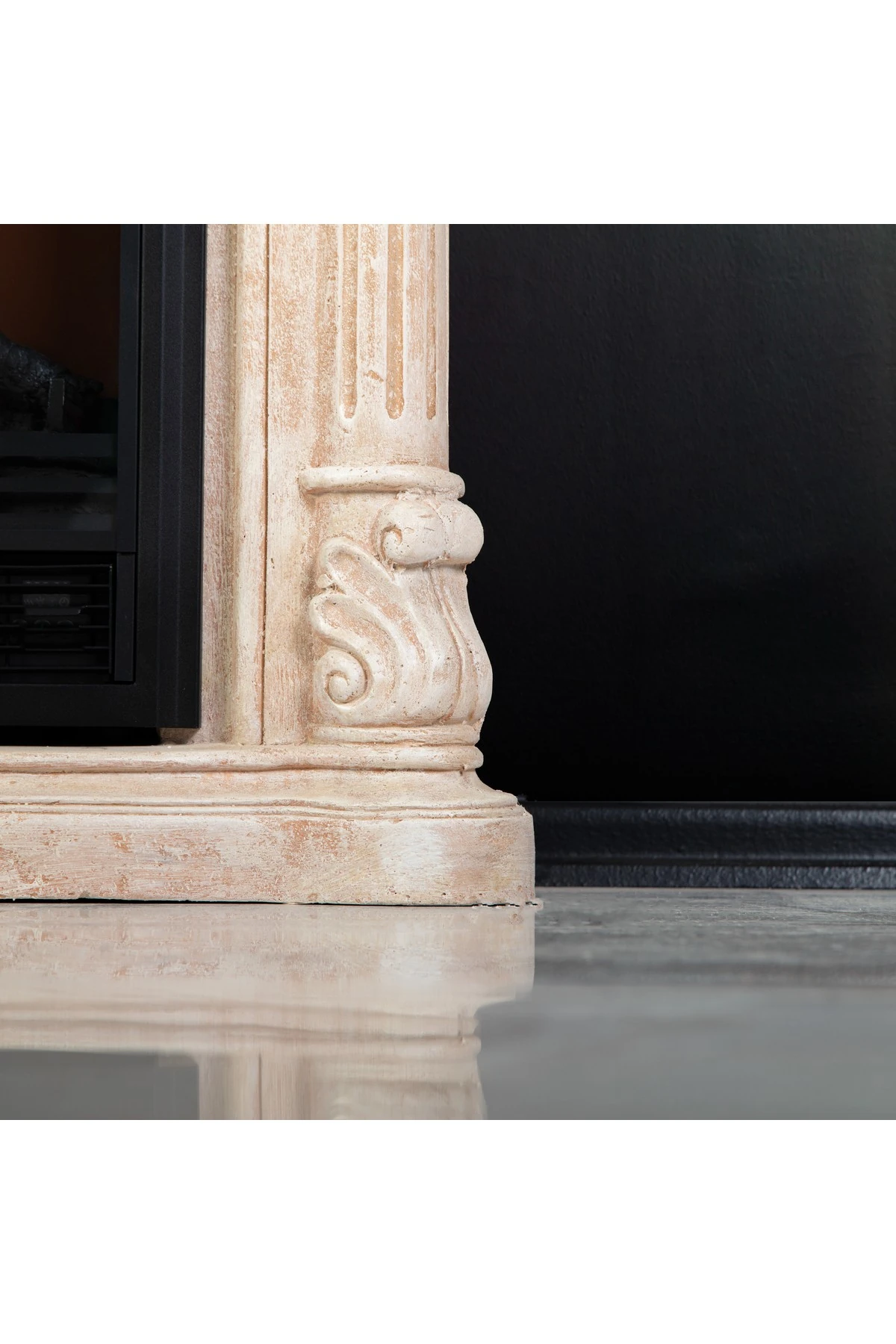 DLC SIRENA POLİSTON ELEKTRİKLİ ŞÖMİNE 1800 WATT FANLI ISITICI