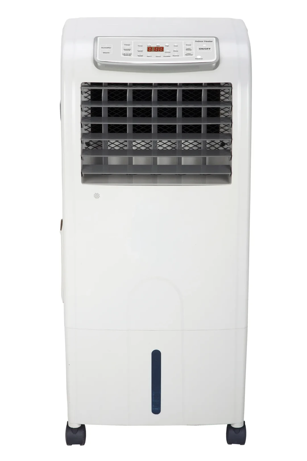DLC Teşhir Evaporatif Isıtma ve Hava Soğutucu – 2100W Isıtma, 130W Soğutma, Taşınabilir Cihaz