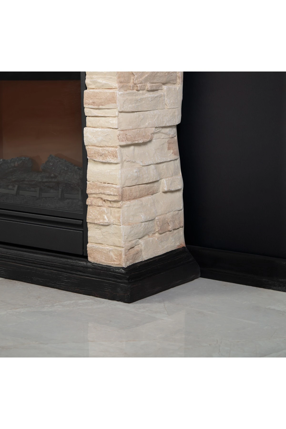 DLC CANYON POLİSTON ELEKTRİKLİ ŞÖMİNE 1800 WATT FANLI ISITICI