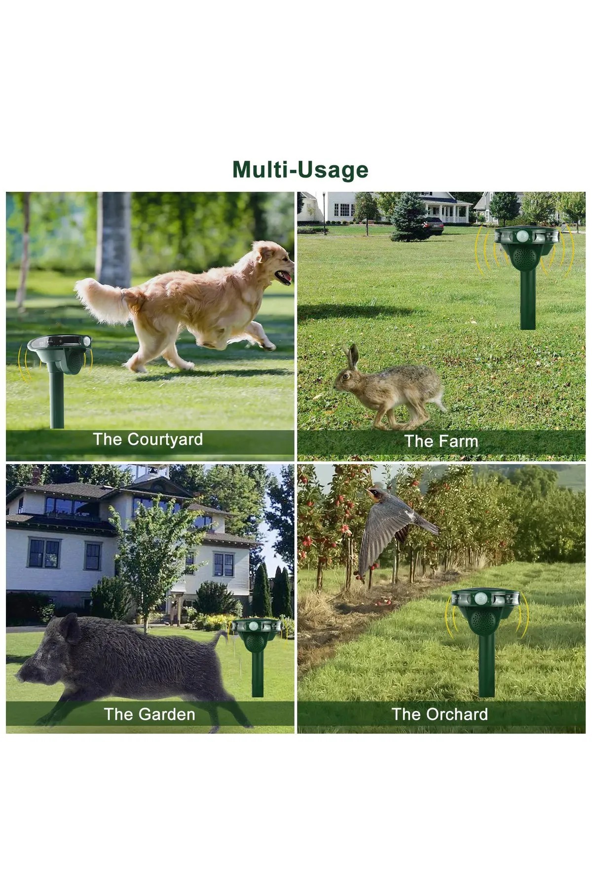 DLC SOLAR SENSÖRLÜ KEDİ KÖPEK KOVAR