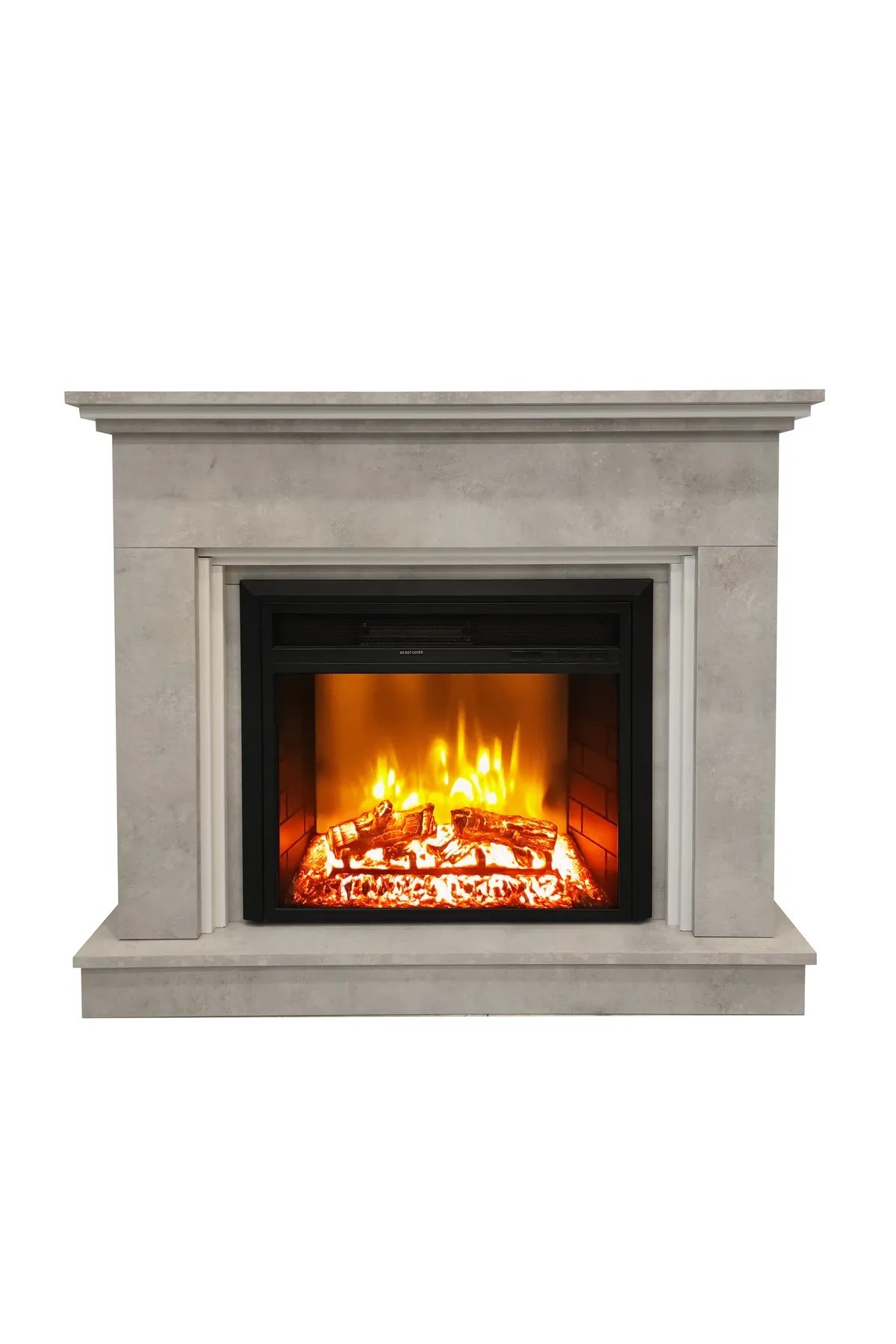 DLC RETRO DESEN 3 KATLI ELEKTRİKLİ ŞÖMİNE 1800 WATT EF23