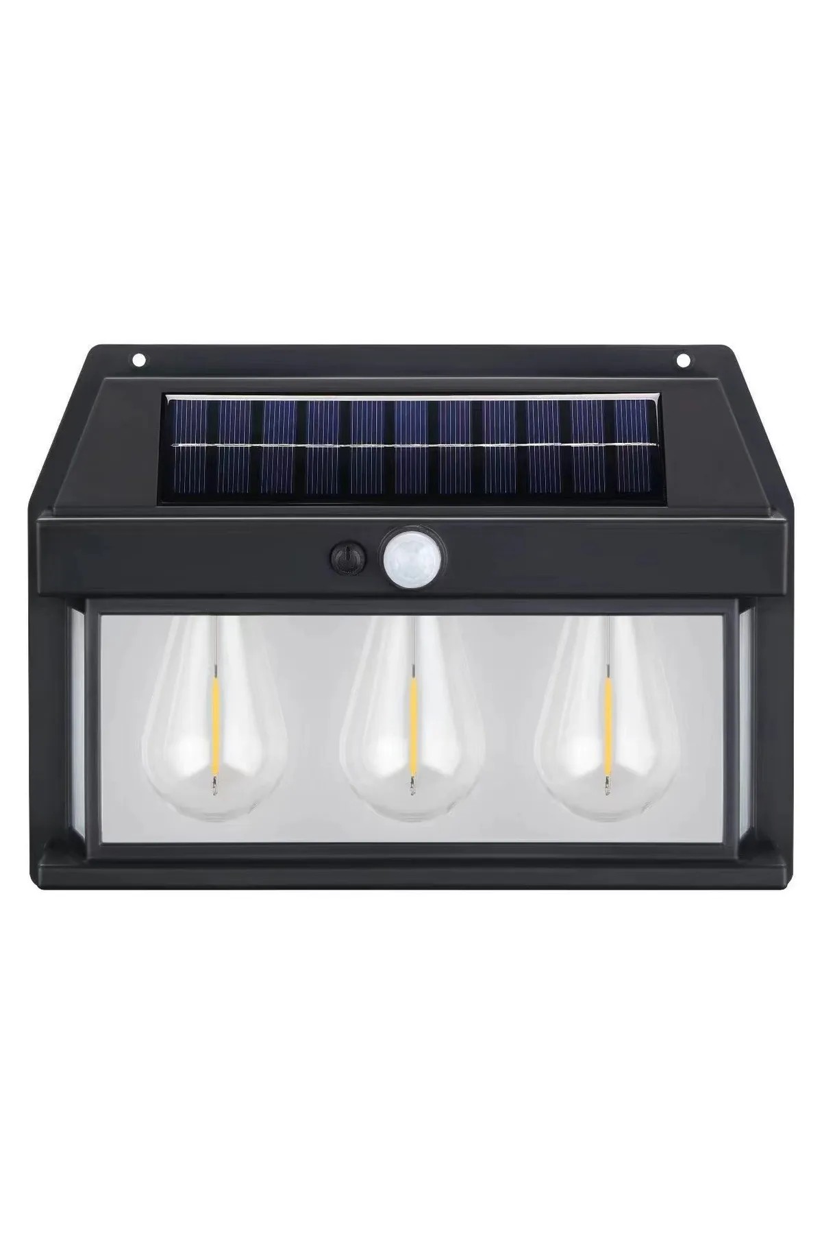 Dlc Sensörlü 3'lü Led Solar Aplik