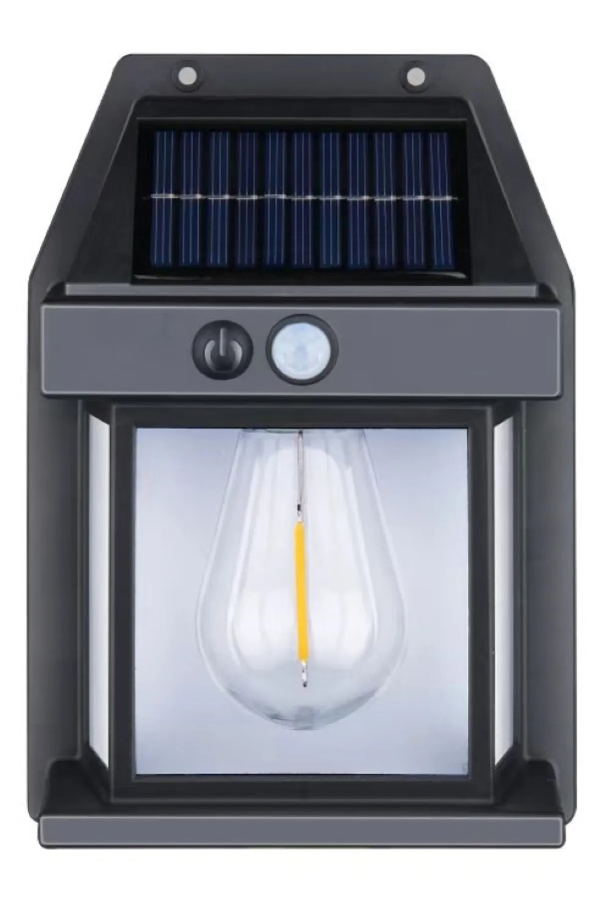 SOLAR LED APLİK SENSÖRLÜ SARI IŞIK