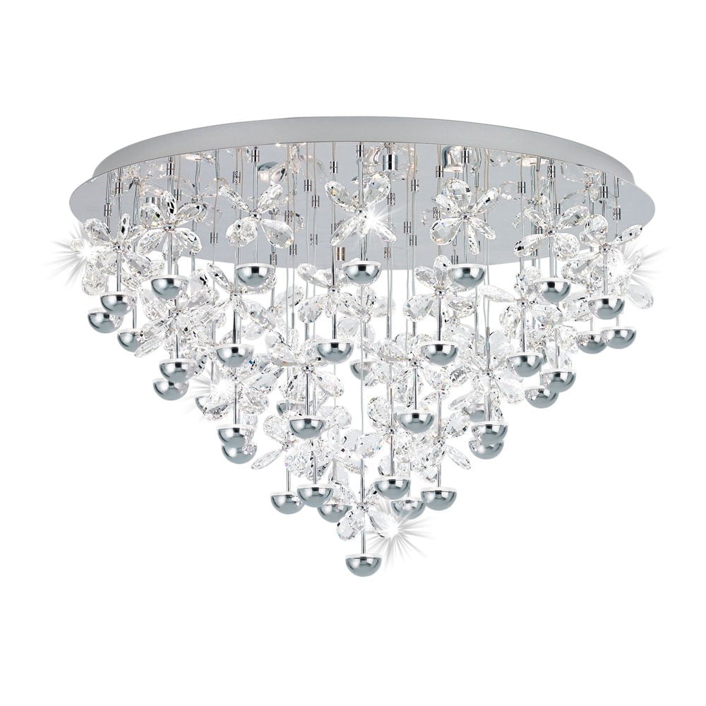 Eglo 39246 Pıanopolı Kristal Taşlı  Tavan Armatürü
