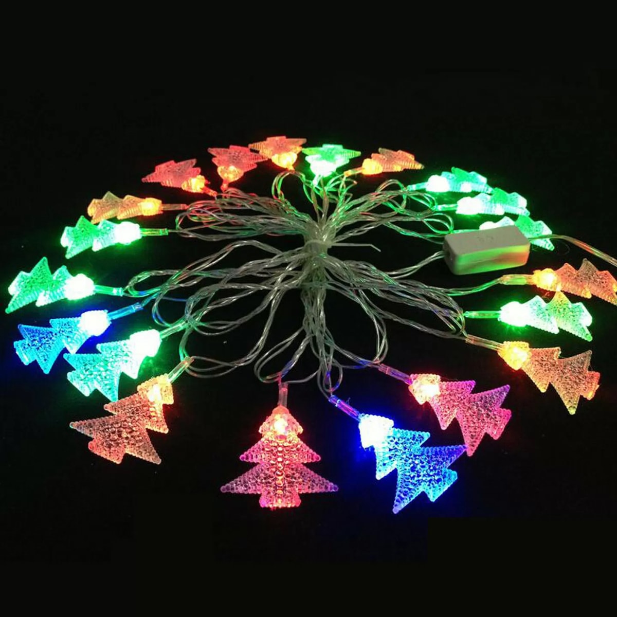 Dlc Yılbaşı 10 Ledli Mini Çam Ağaçları